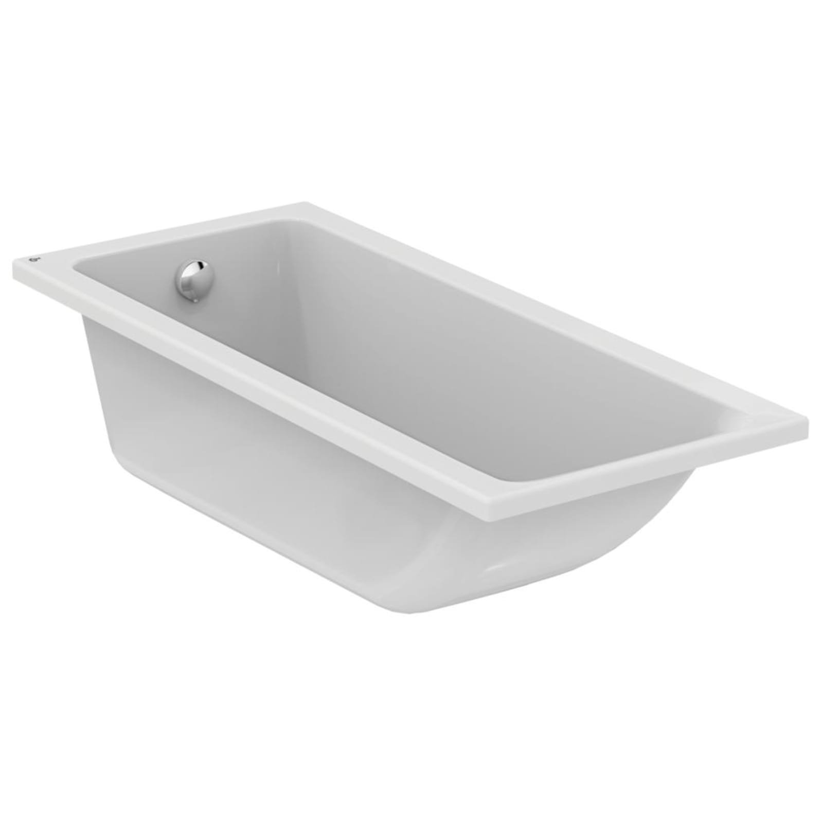Ideal Standard connect air bad in ligzijde 160x70 cm wit