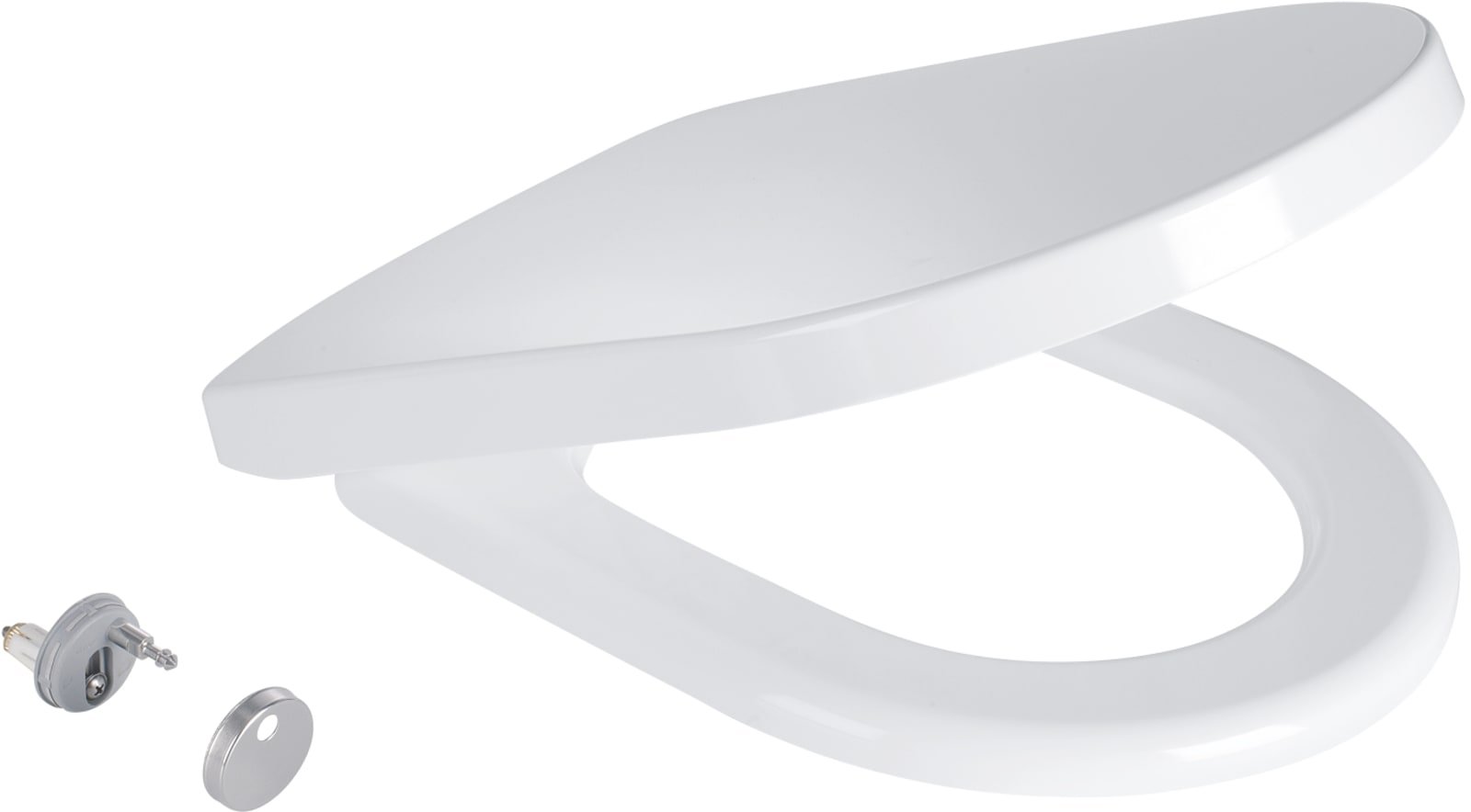 Grohe toiletzitting, softclose, duroplast, wit, met bevestigingsset