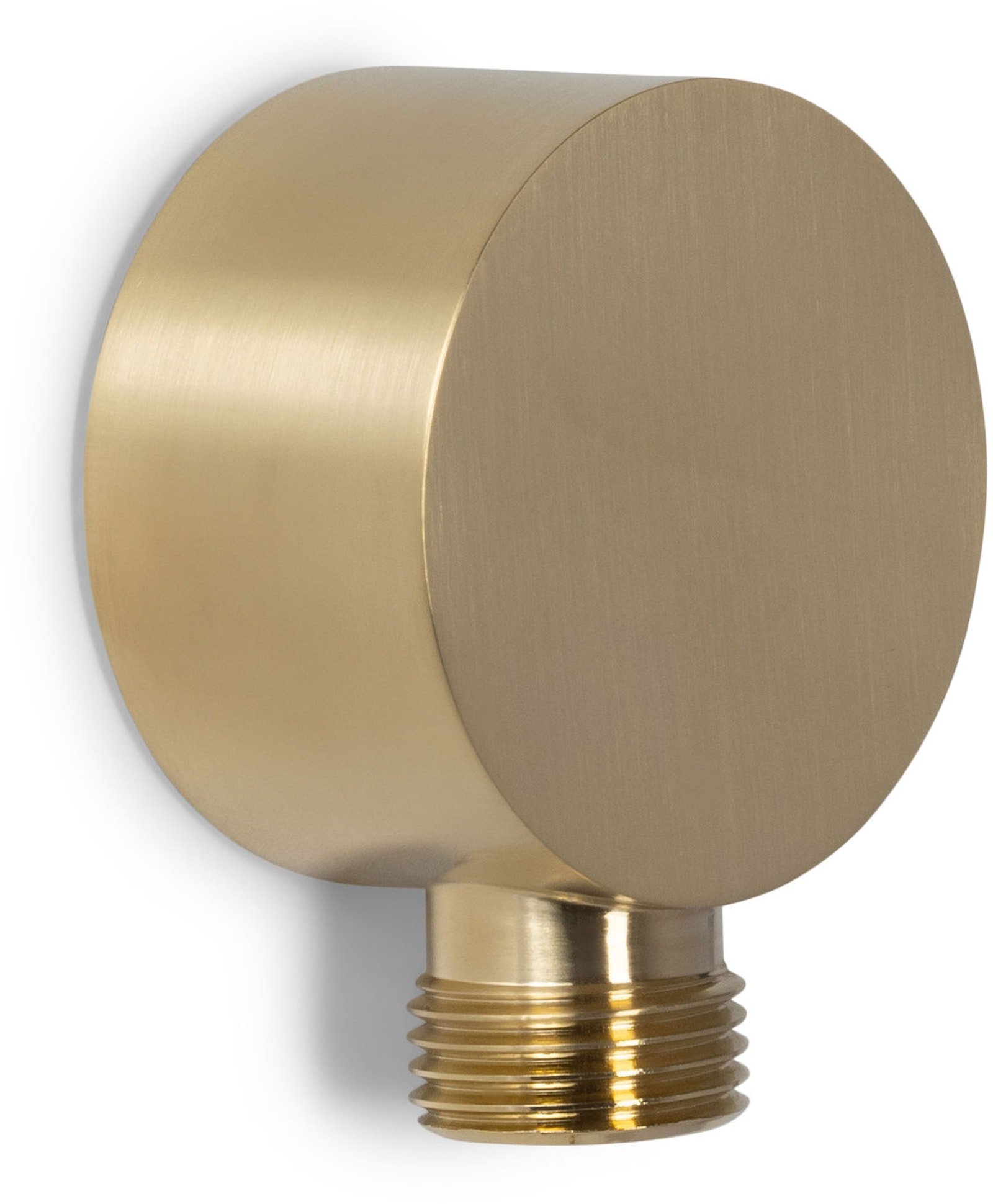 Blue Label Brondby 1/2" wandaansluitbocht geborsteld goud