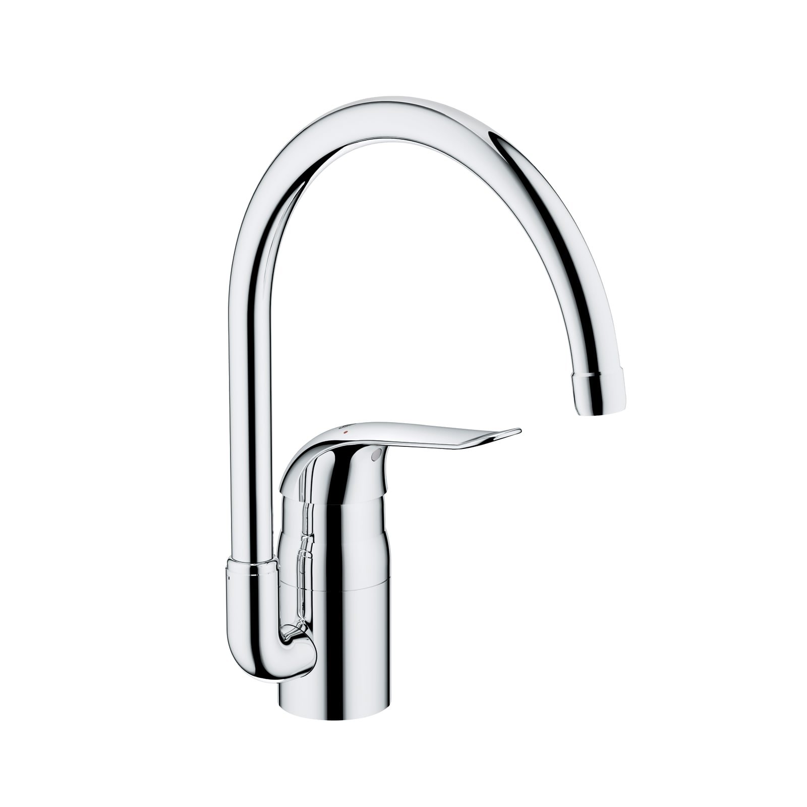 Grohe Euroeco, Keukenmengkraan, eengreeps, 322mm hoogte, 200mm hoogte kraanmond, 223mm voorsprong