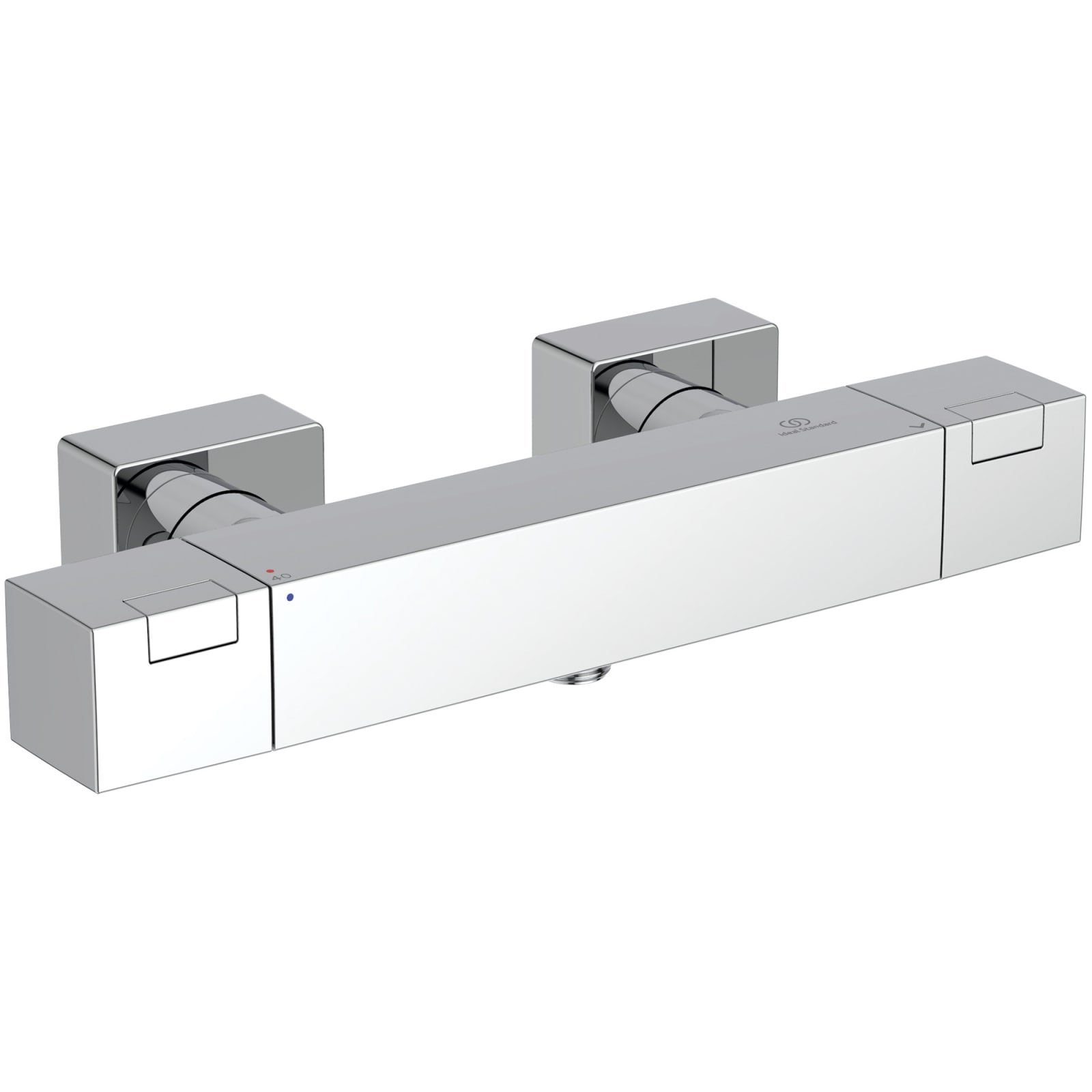 CERATHERM C100 | DOUCHEMENGKRAAN 313X101X65 MM CHROOM, 22 L/MIN
