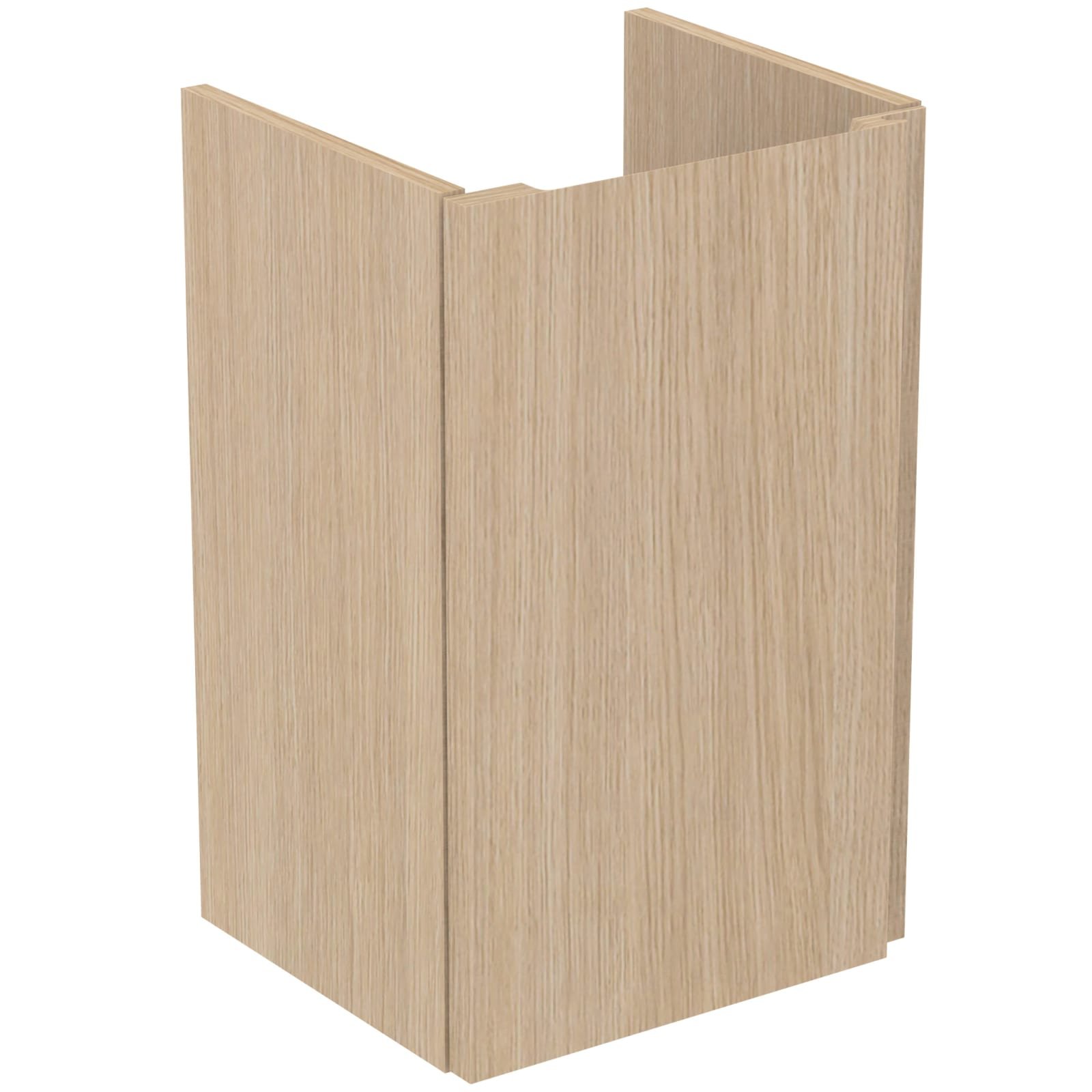 FINESSE | WASTAFELMEUBEL 350X306X550 MM WHITE OAK, 1 DEUR (LINKS)