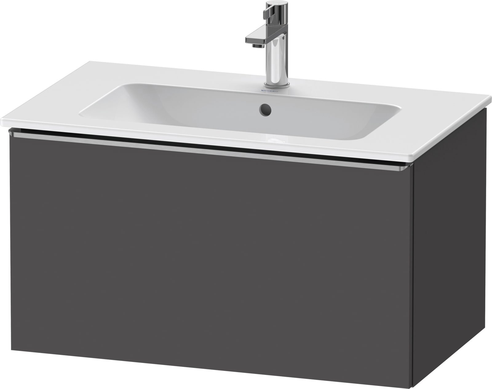 DURAVIT D-Neo Wastafelonderbouw hangend Grafiet Mat (1200897164)