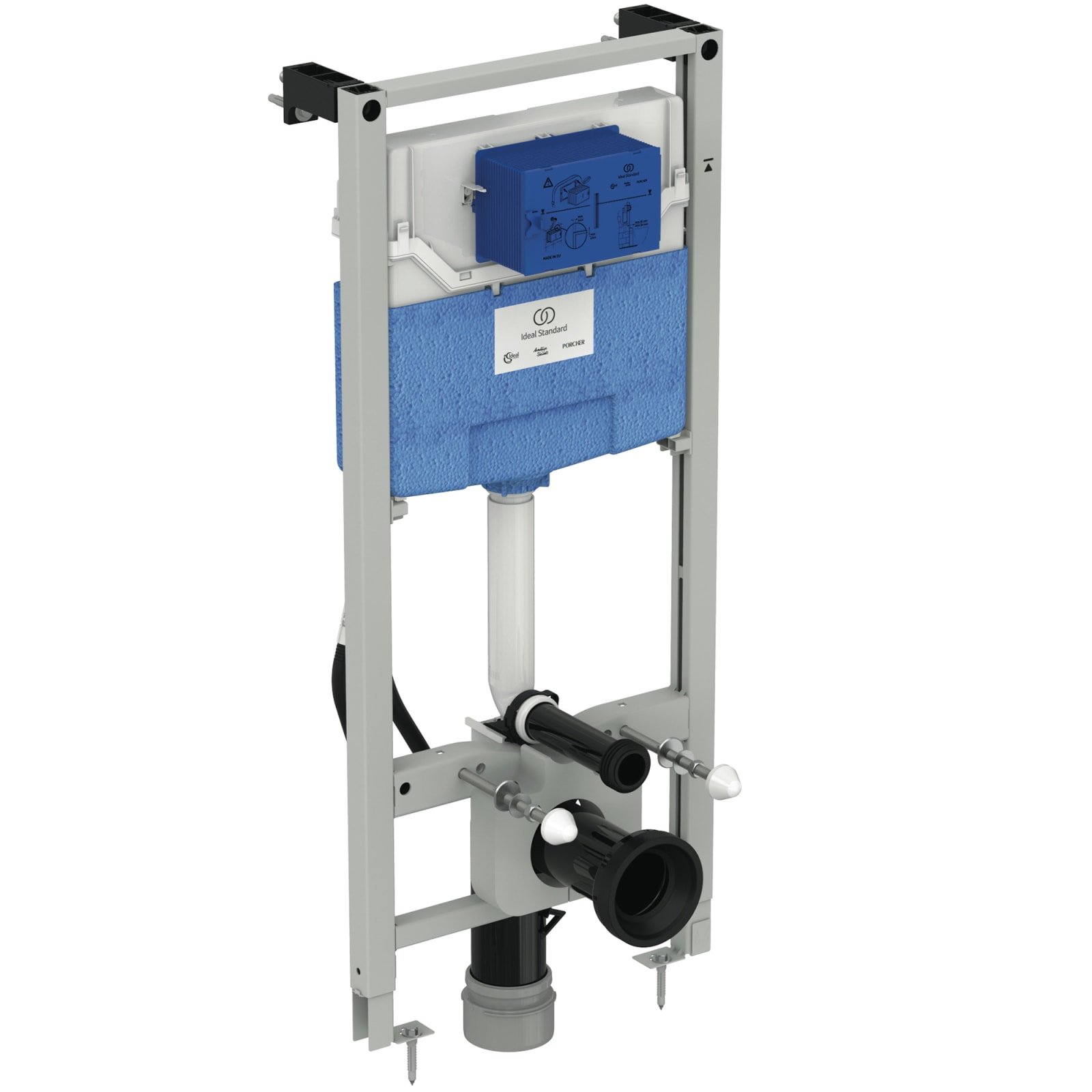 PROSYS 120 | TOILETFRAME 500X150X1150 MM NEUTRAAL (SHOWER)