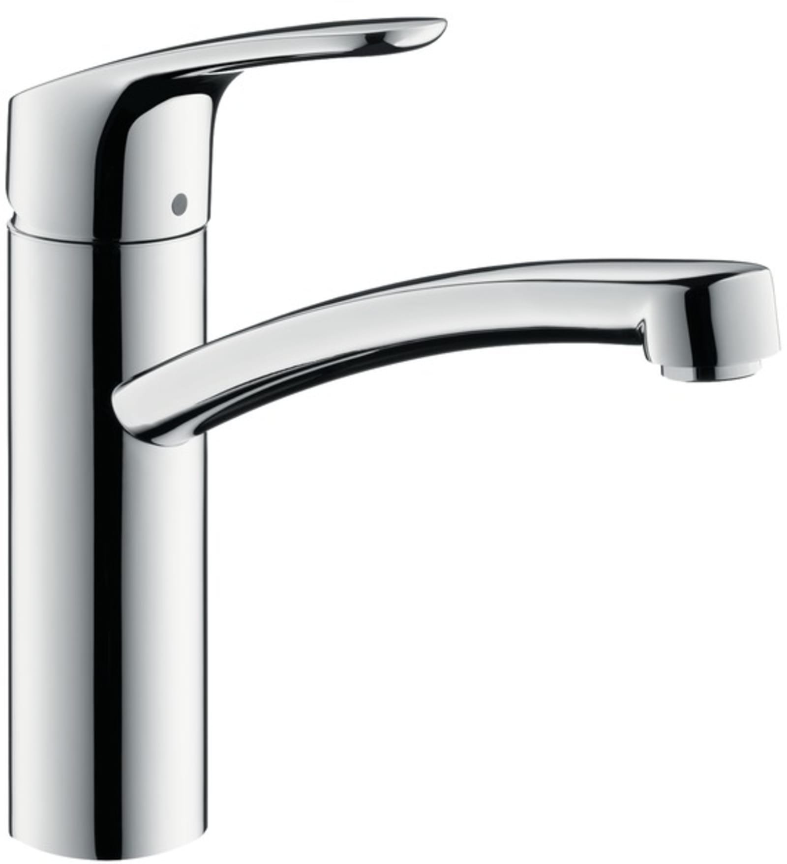 Hansgrohe Focus eengreeps keukenmengkraan 160, RVS look