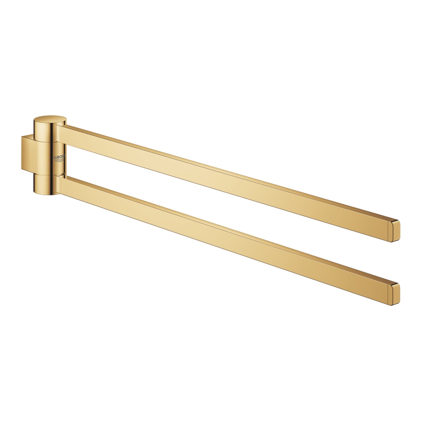 Grohe Selection, Handdoekhouder, dubbel, 2x arm, 400mm, draaibaar, metaal, cool sunrise