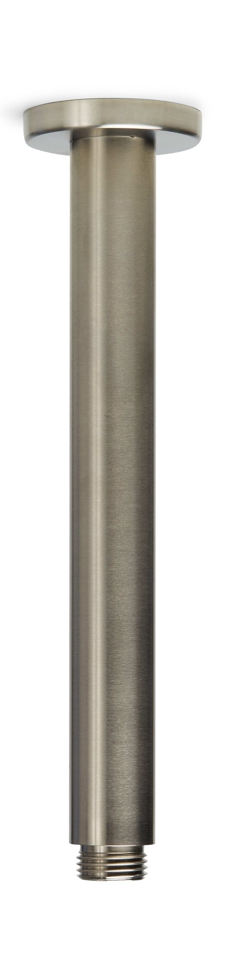 Blue Label Brondby plafondsteun 20cm 1/2", geborsteld nikkel