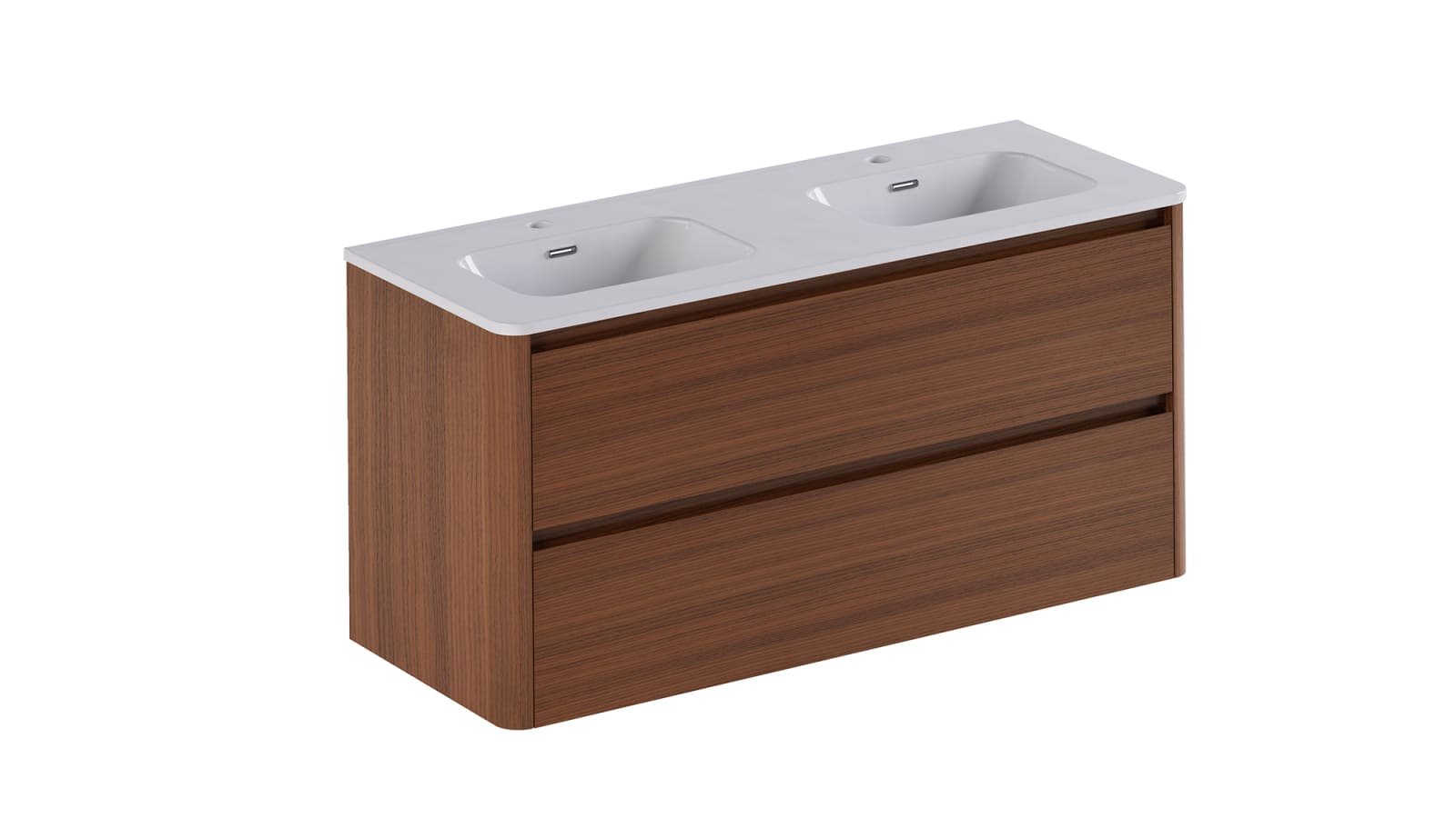 BLUE LIV ONDERBW+WSTAFEL RND 121CM D.OAK