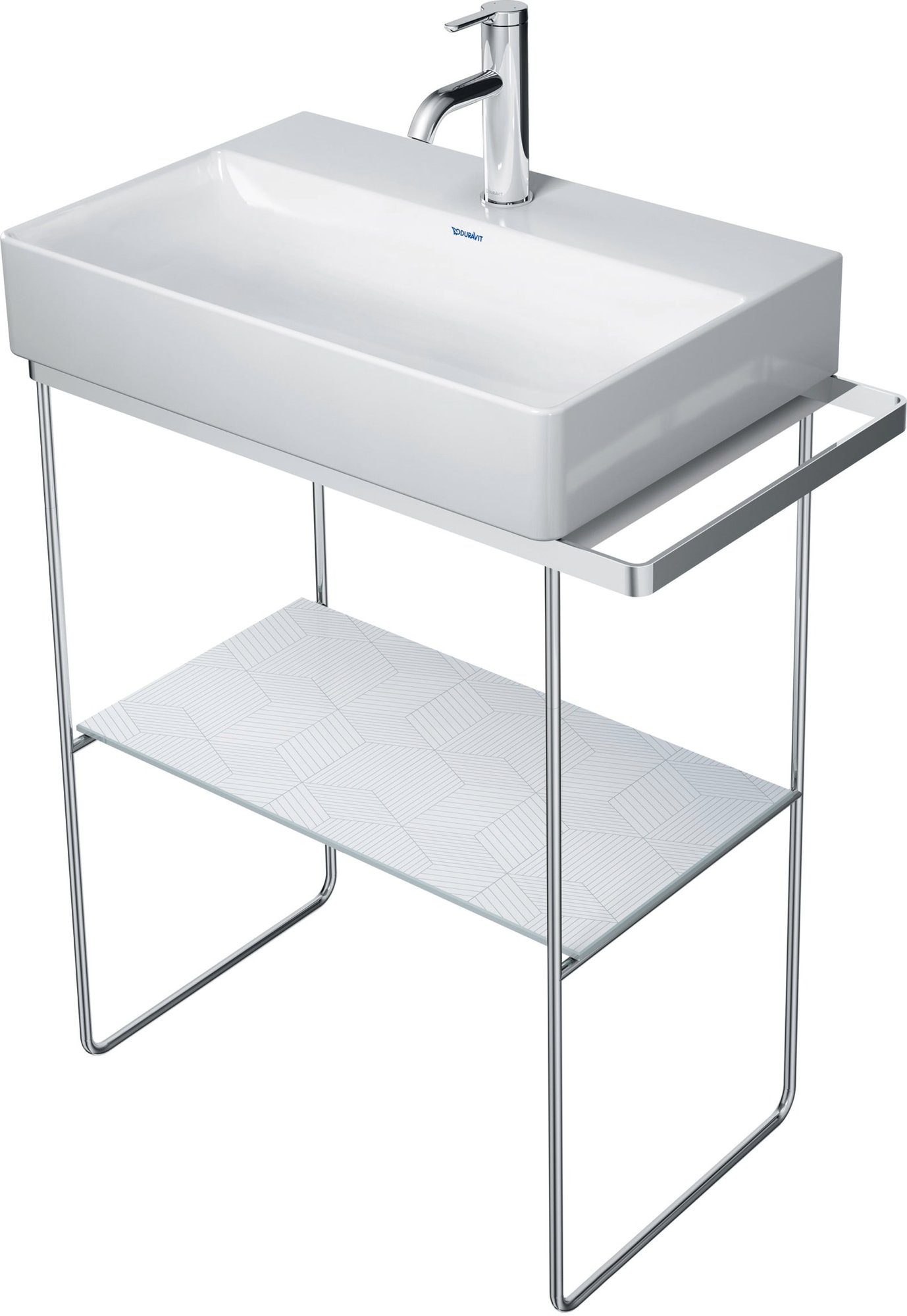 Duravit DuraSquare Metalen console Chroom Gepolijst – 0031131000