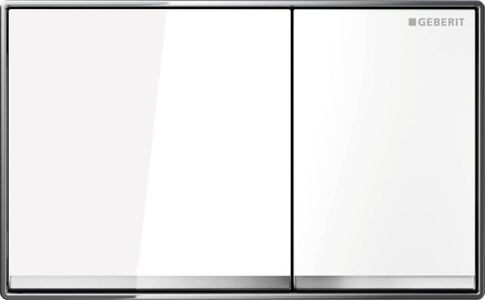 GEB BEDPLAAT OMEGA60 GLAS WIT