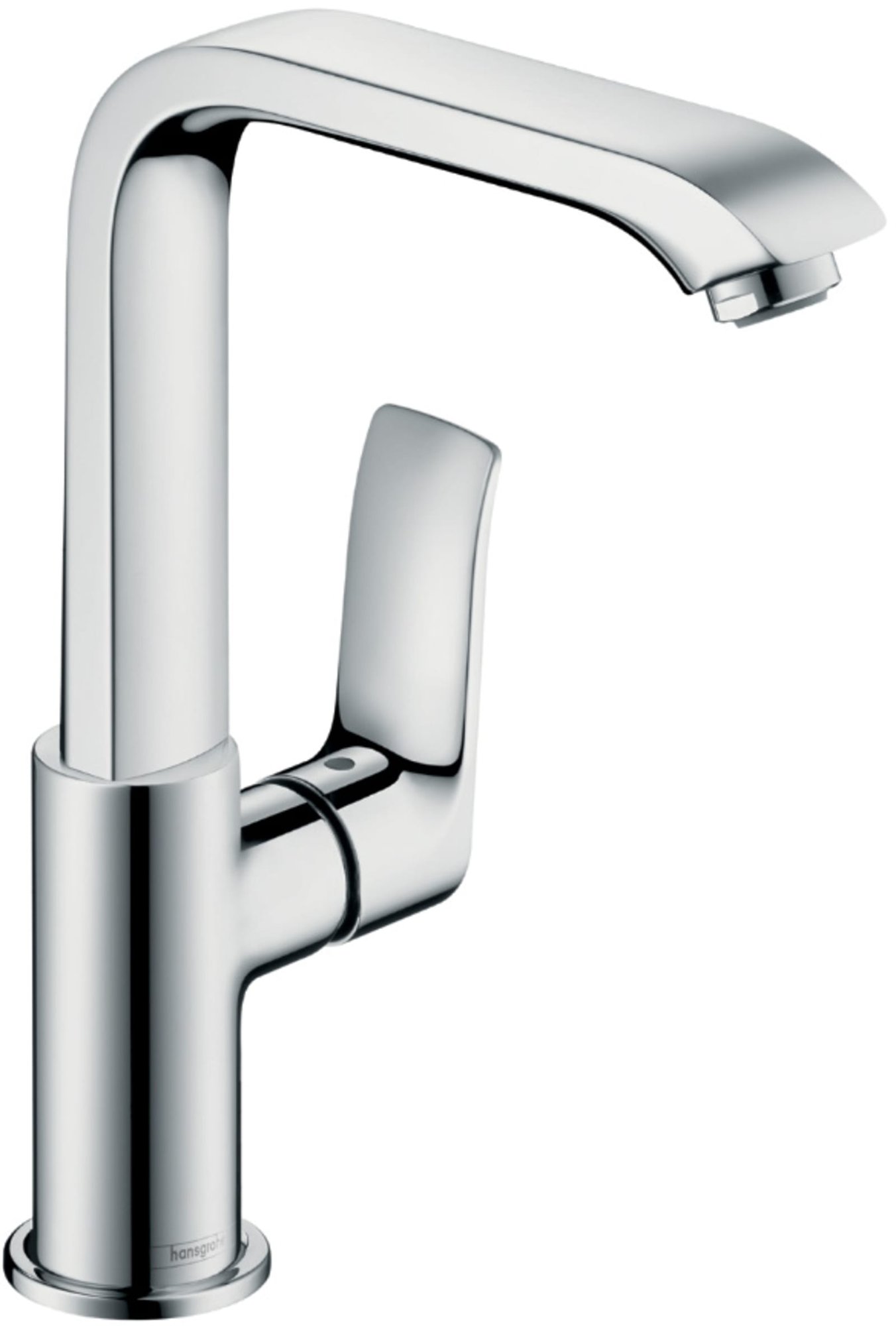 Hansgrohe Metris wastafelmengkraan eengreeps, 1-gats, uitloop: draaibaar, chroom (1000189273)