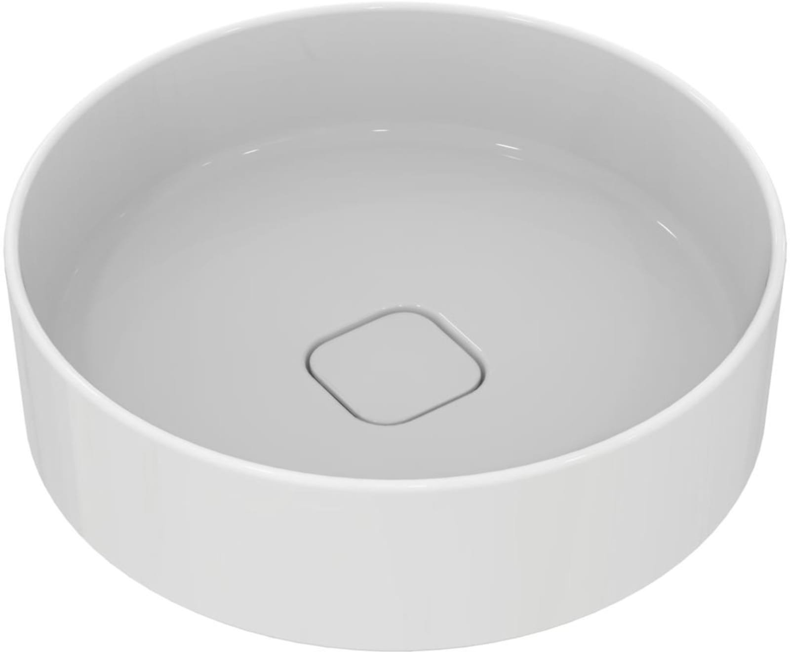 Ideal Standard, strada ii opbouwwastafel rond ø45cm zonder kraangat zonder overloop wit