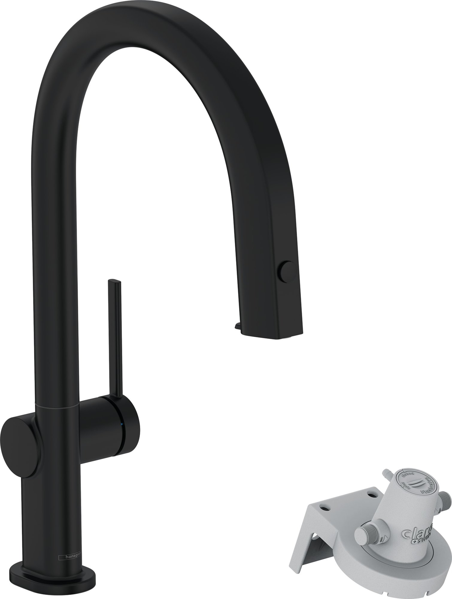 Hansgrohe Aqittura M91 Filter systeem 210 uittrekbare uitloop 1jet sBox mz