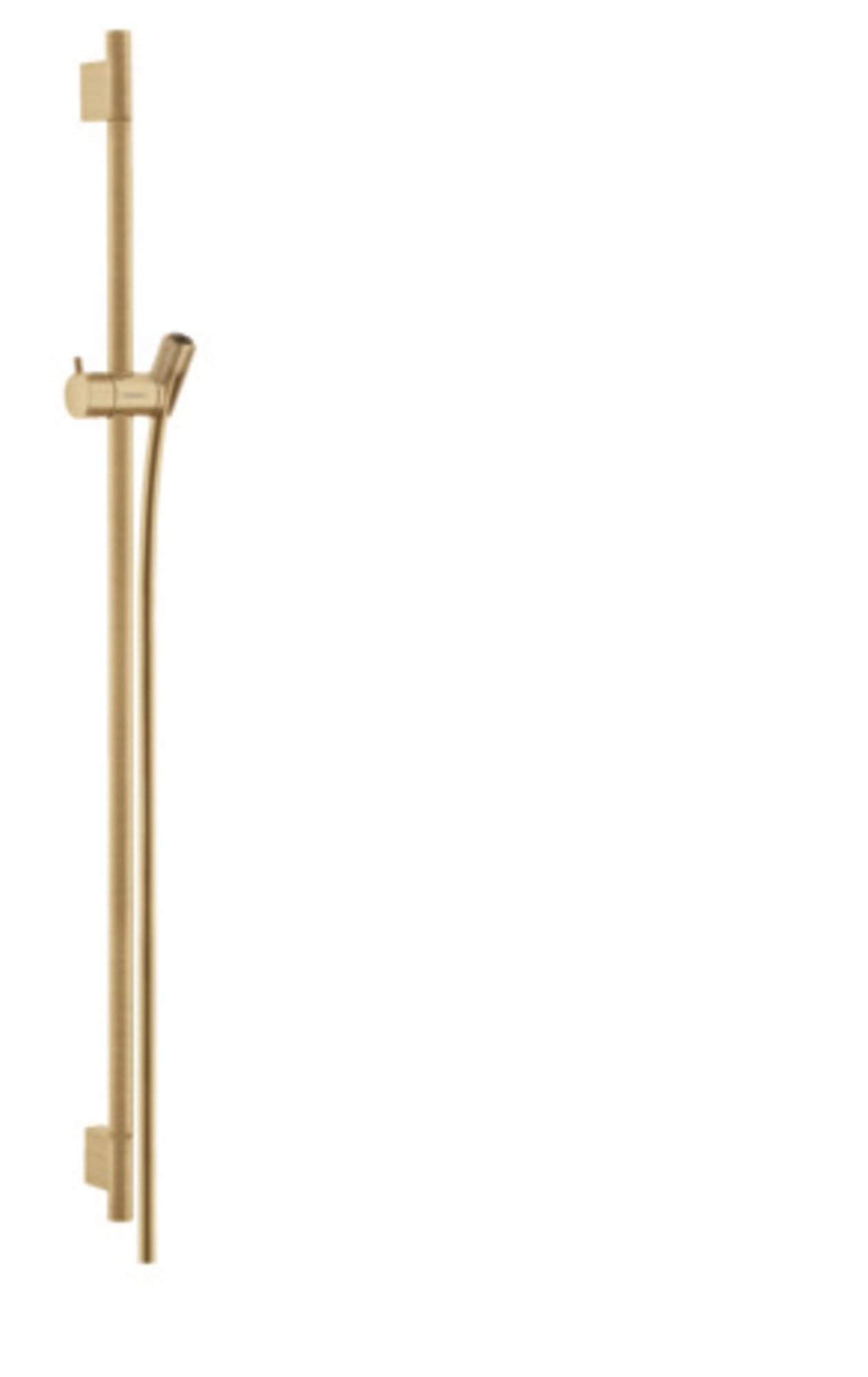 Hansgrohe Unica'S Puro, Glijstangcombinatie, 900mm glijstang, 1600mm doucheslang, geborsteld brons