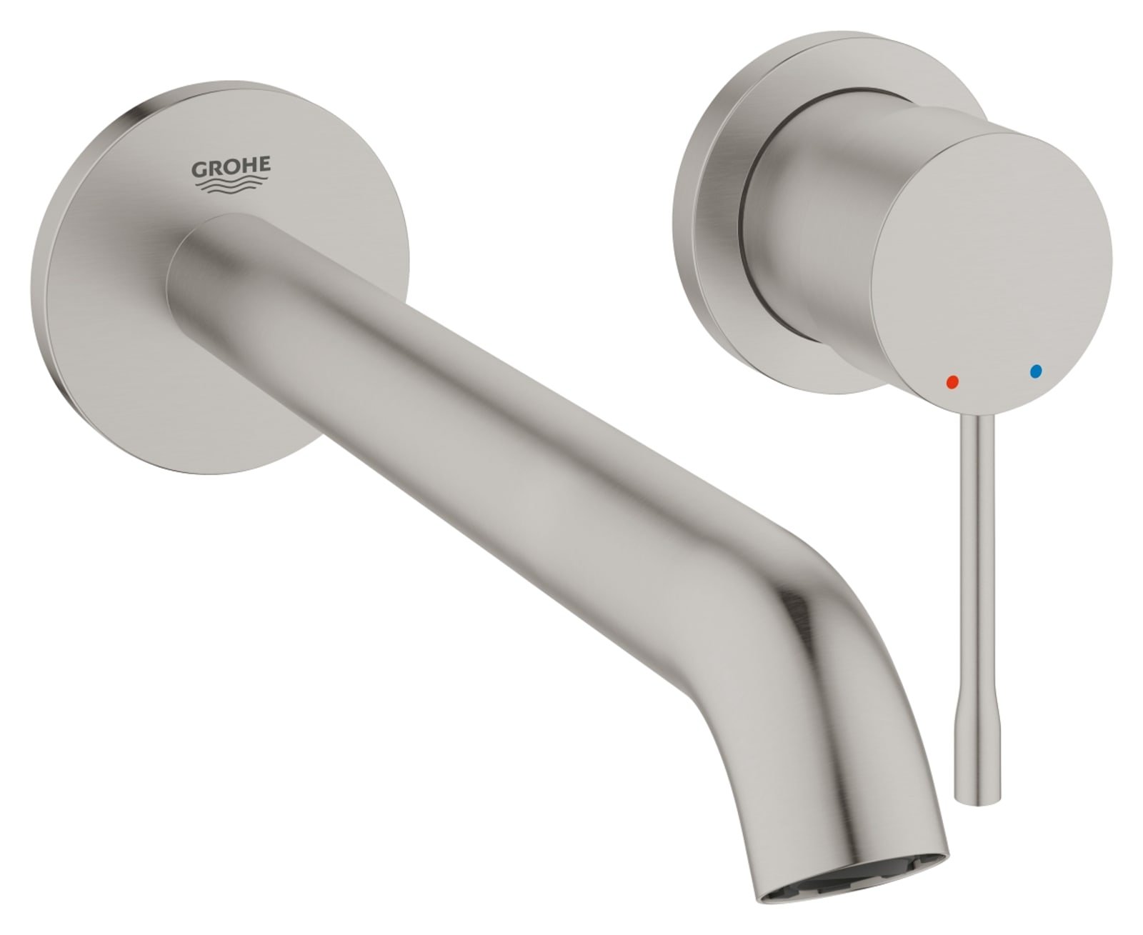 Grohe dummy Essence New tweegats wastafelmengkraan wand 230 mm