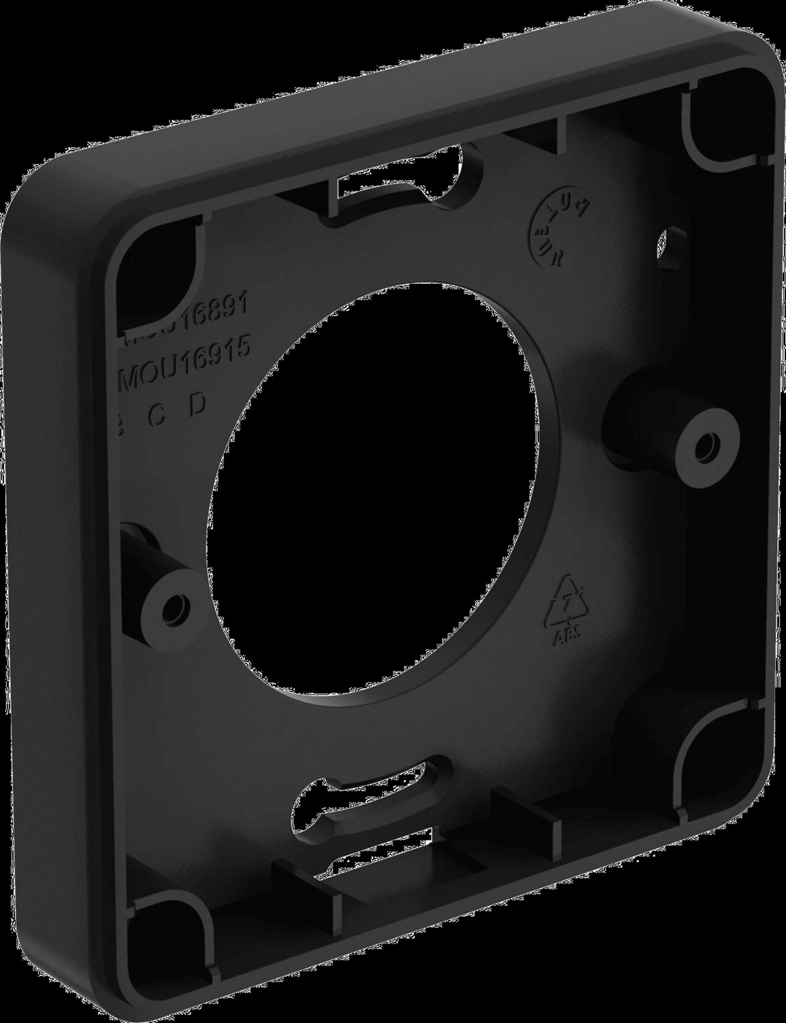 Uponor Smatrix Base opbouwmontageframe style T-149 A-14x black