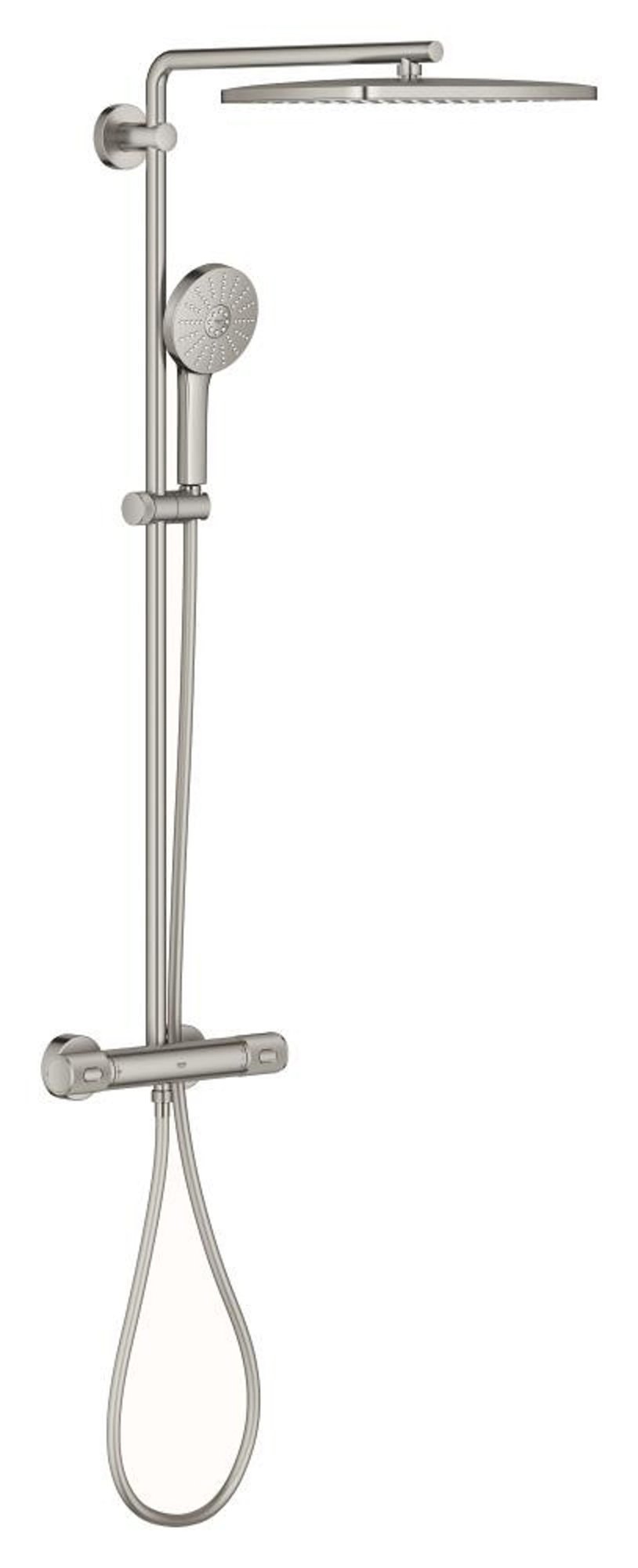 Grohe Euphoria 350x230 Douchesysteem CoolTouch Thermostaat 8.0 L/min Bij 3 Bar Supersteel