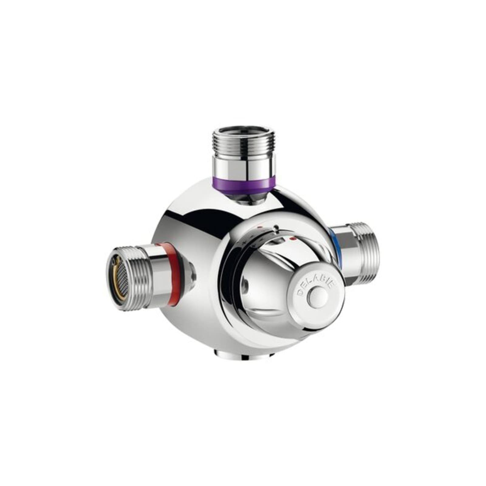 Delabie Premix Comfort 90 collect thermostaat, M1", 90 l/min, chroom