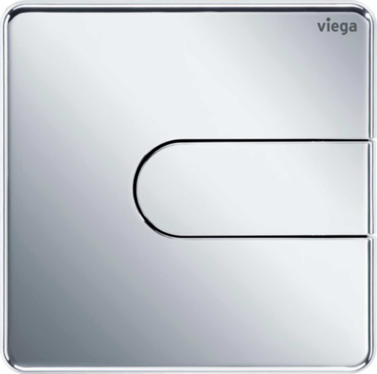 Viega Style23 urinoir bedieningsplaat voor Prevista 130x130 mm gitzwart