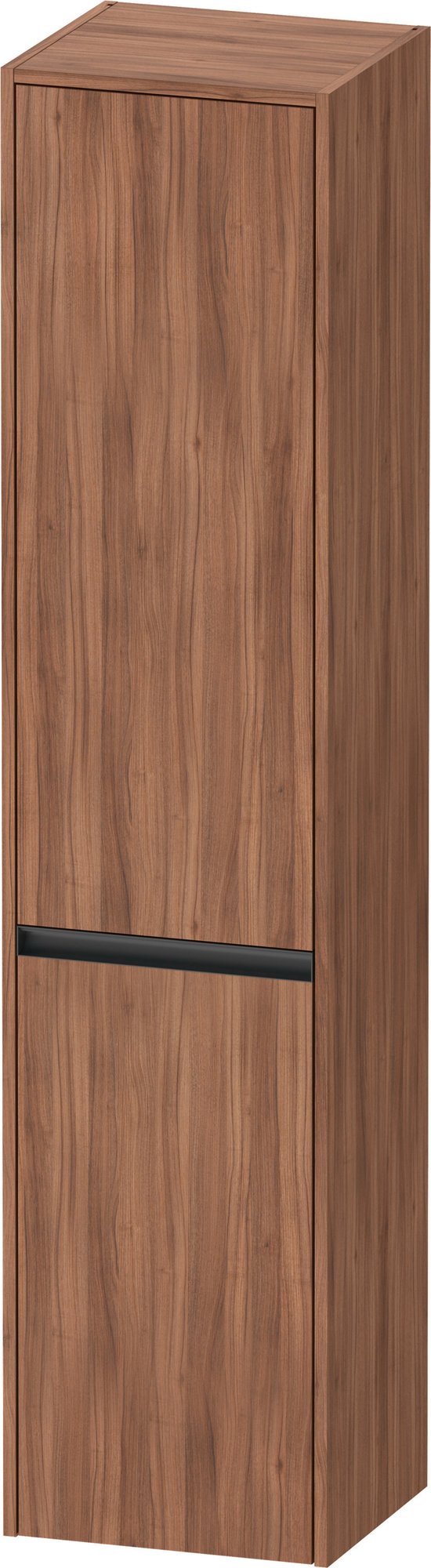 Duravit Ketho.2 Hoge kast, Noten Mat, vierkant, aantal deuren: 2, tip-on technologie – K21329L79790000