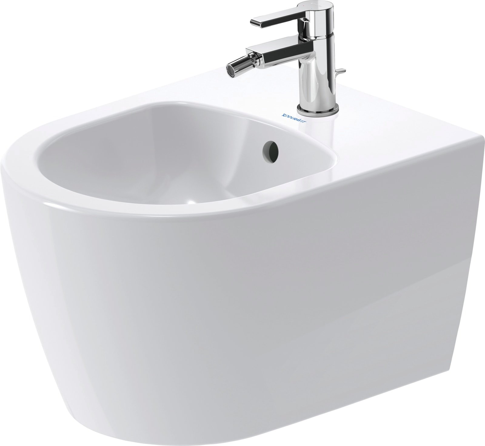 ME by Starck Wandbidet compact Wit Zijdemat 480 mm