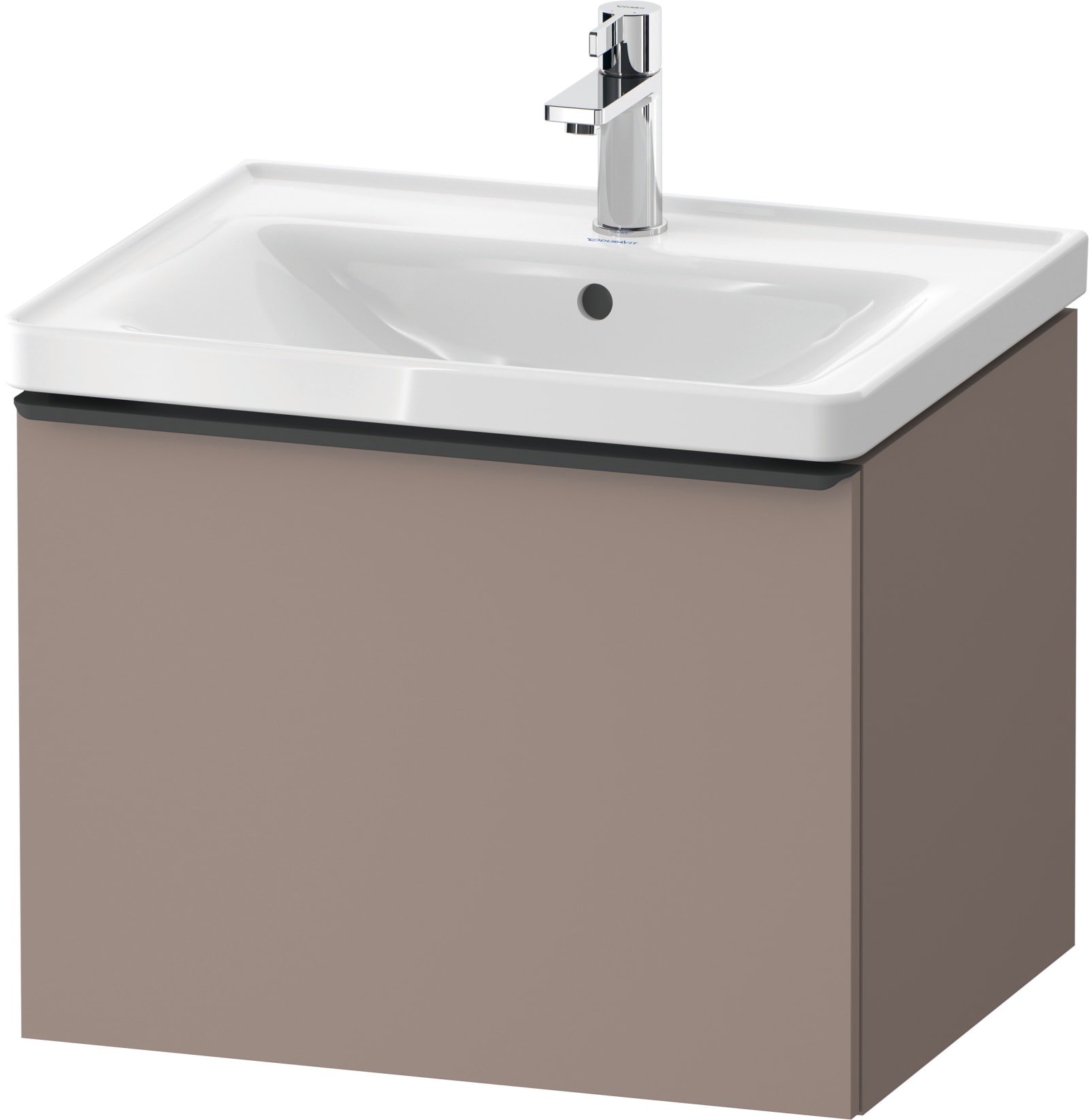 D-Neo Wastafelonderbouw hangend Basalt Mat (1200898941)