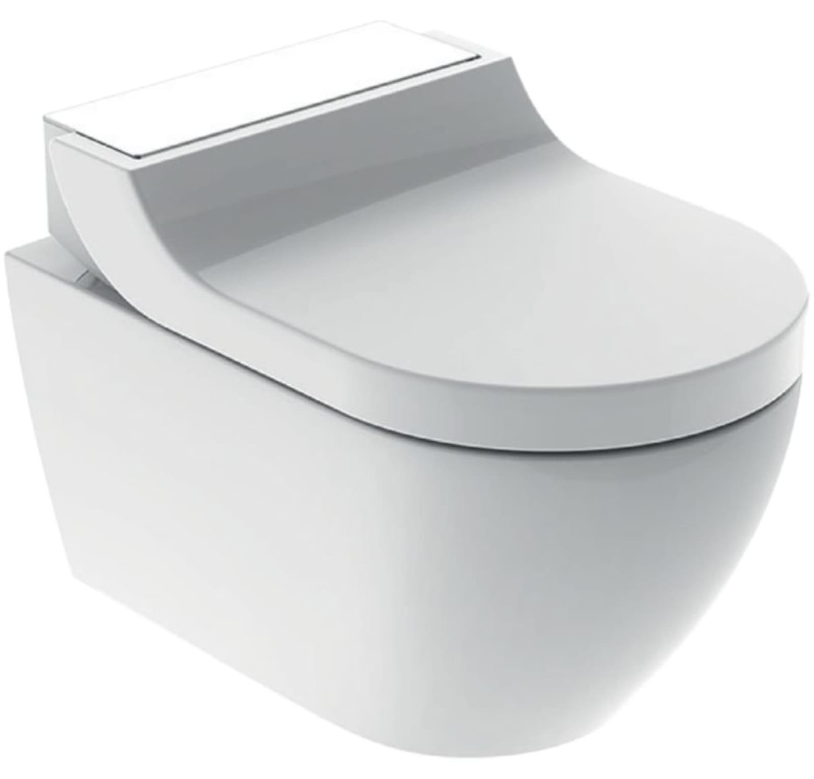 Geberit AquaClean Tuma Comfort compleet toiletsysteem wand-wc, wit glas