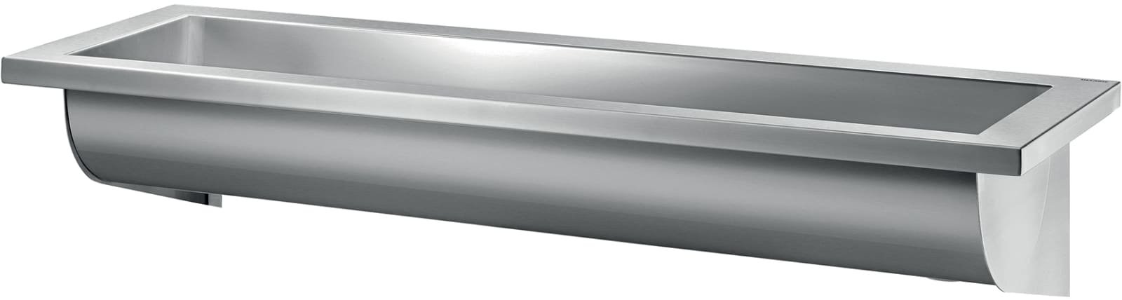 CANAL wastafel L.1400 2 kraangat Ø22 afloop links RVS 304 mat
