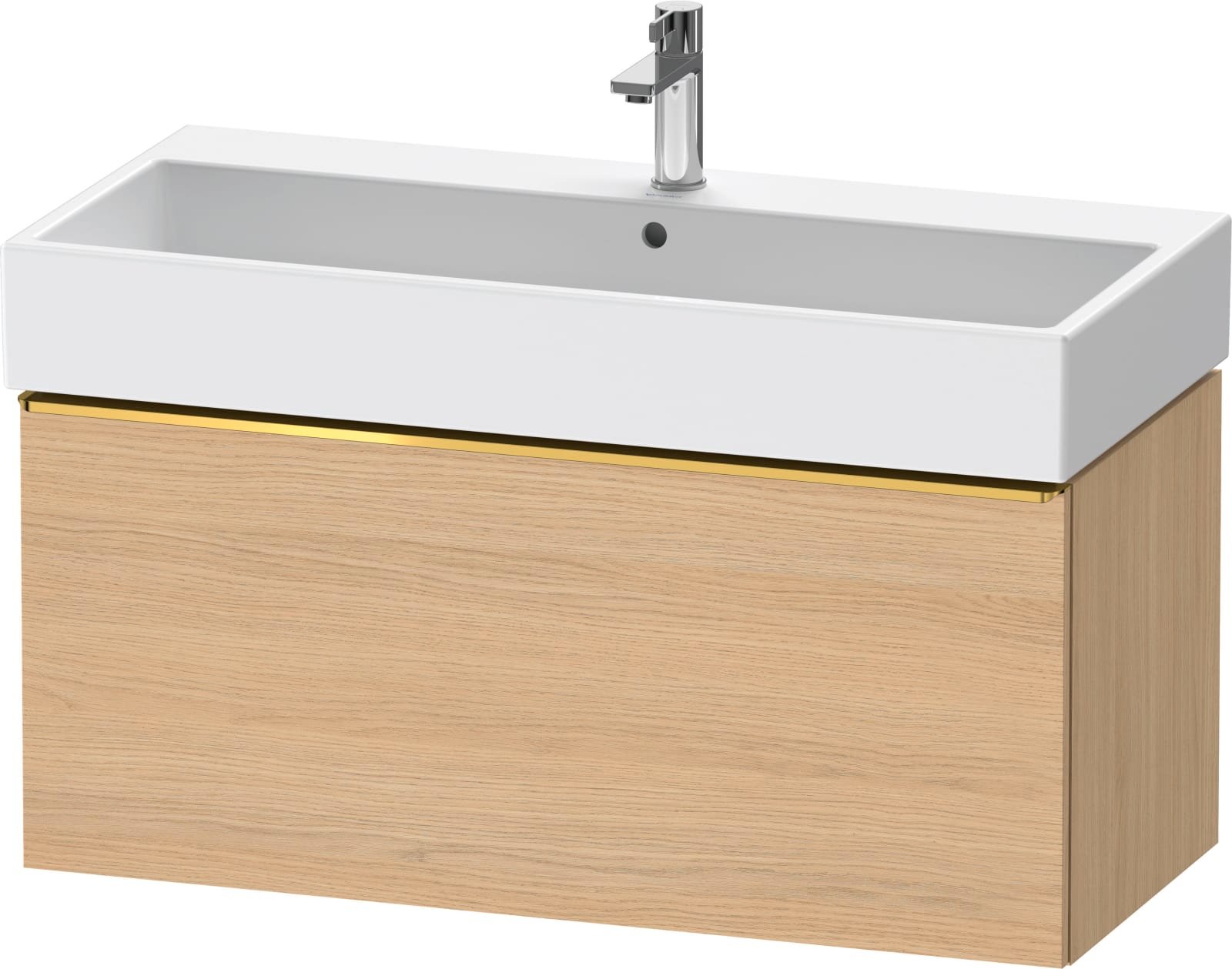 DURAVIT D-Neo Wastafelonderbouw hangend Natuur eiken Mat (1200896345)