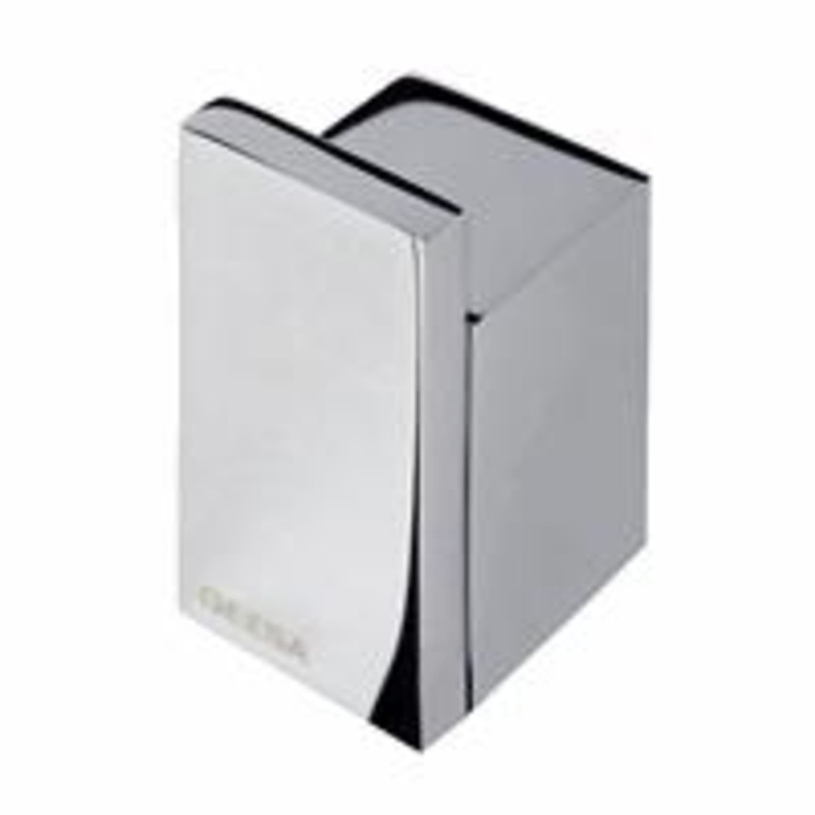 Geesa Modern Art handdoekhaak, met 1 haak, zamak, verchroomd, hxdxl 45x25x20mm, kleur chroom