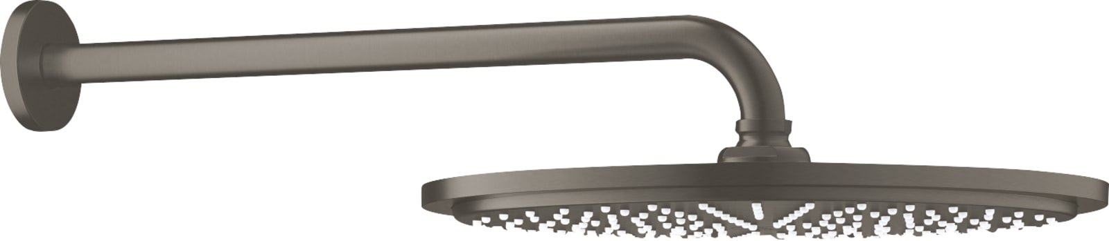 Grohe Rainshower hoofddoucheset 310, 380mm, 9,5 liter per minuut, hard graphite geborsteld