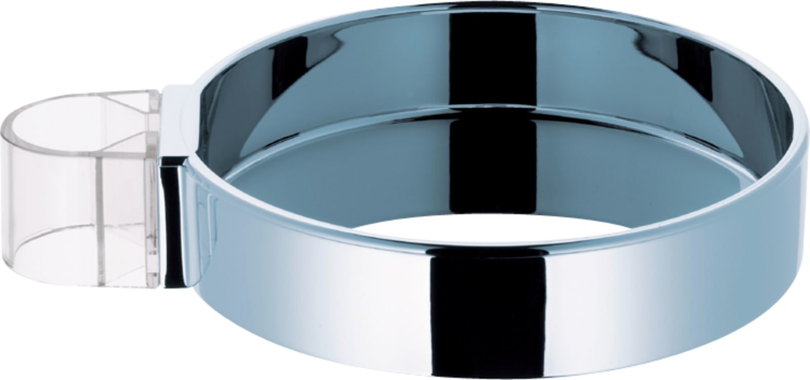 Hansgrohe Cassetta, Zeepschaal, afneembaar, chroom (geschikt voor glijstangen 22mm diameter)