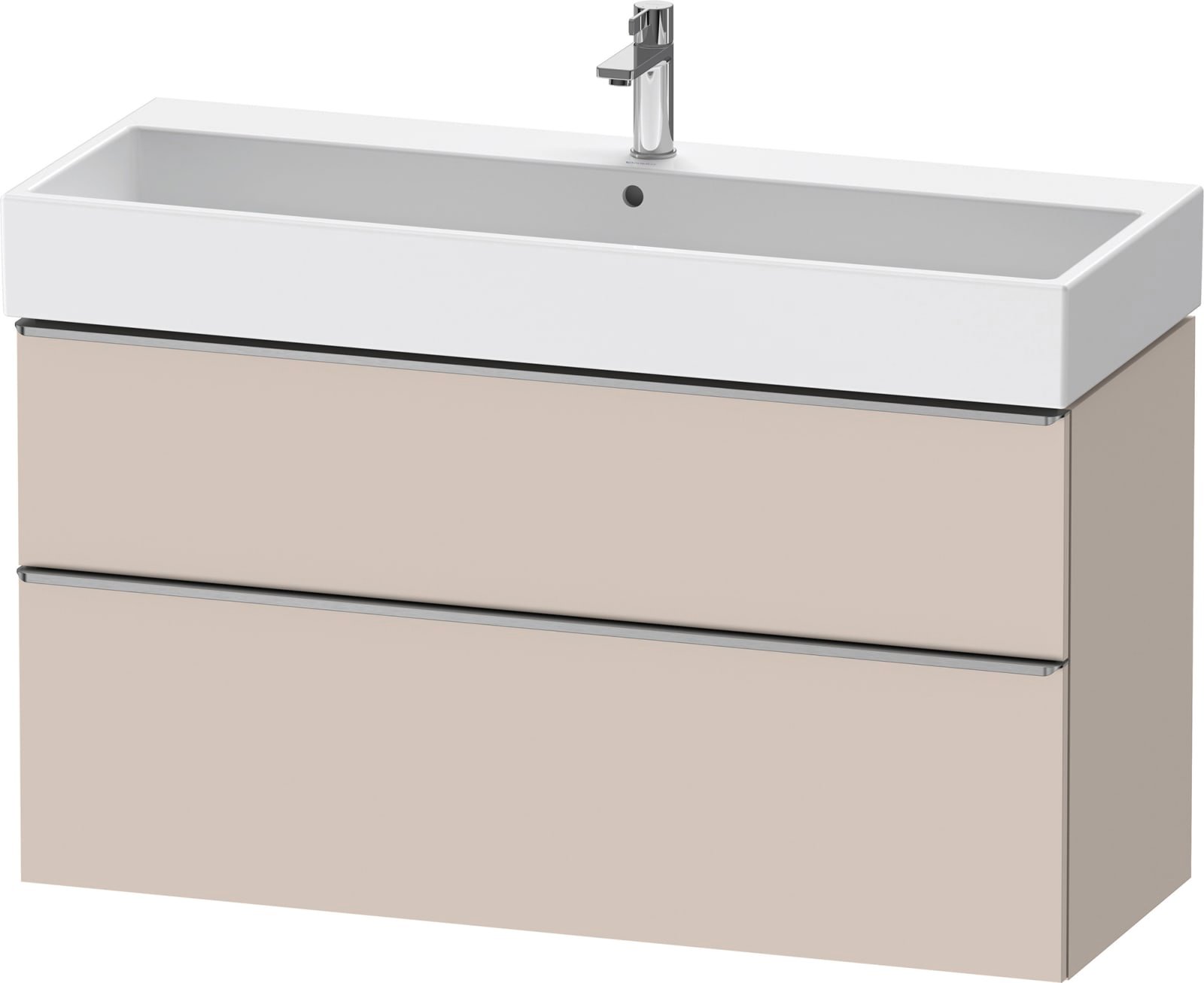 D-Neo Wastafelonderbouw hangend Taupe Mat (1200896622)