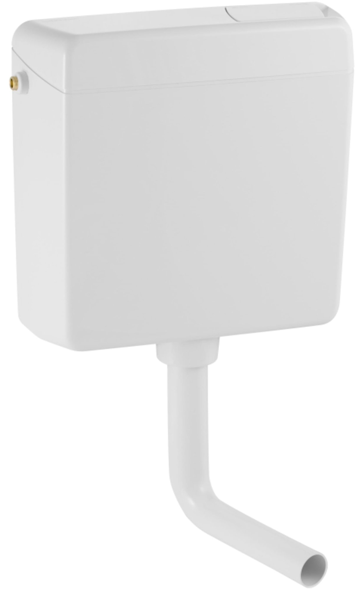 Geberit laaghangend reservoir 6/9 liter spoel/stop wit
