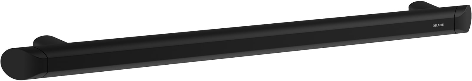 Be-Line greep Ø35 L.500 mat zwart aluminium