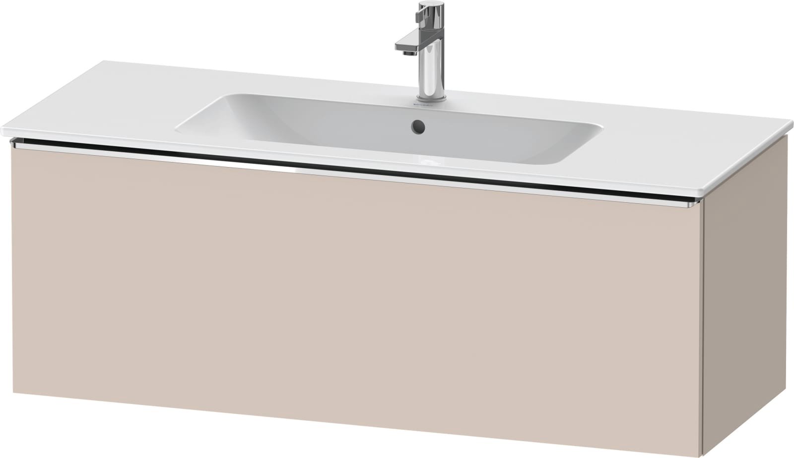 DURAVIT D-Neo Wastafelonderbouw hangend Taupe Mat (1200897593)