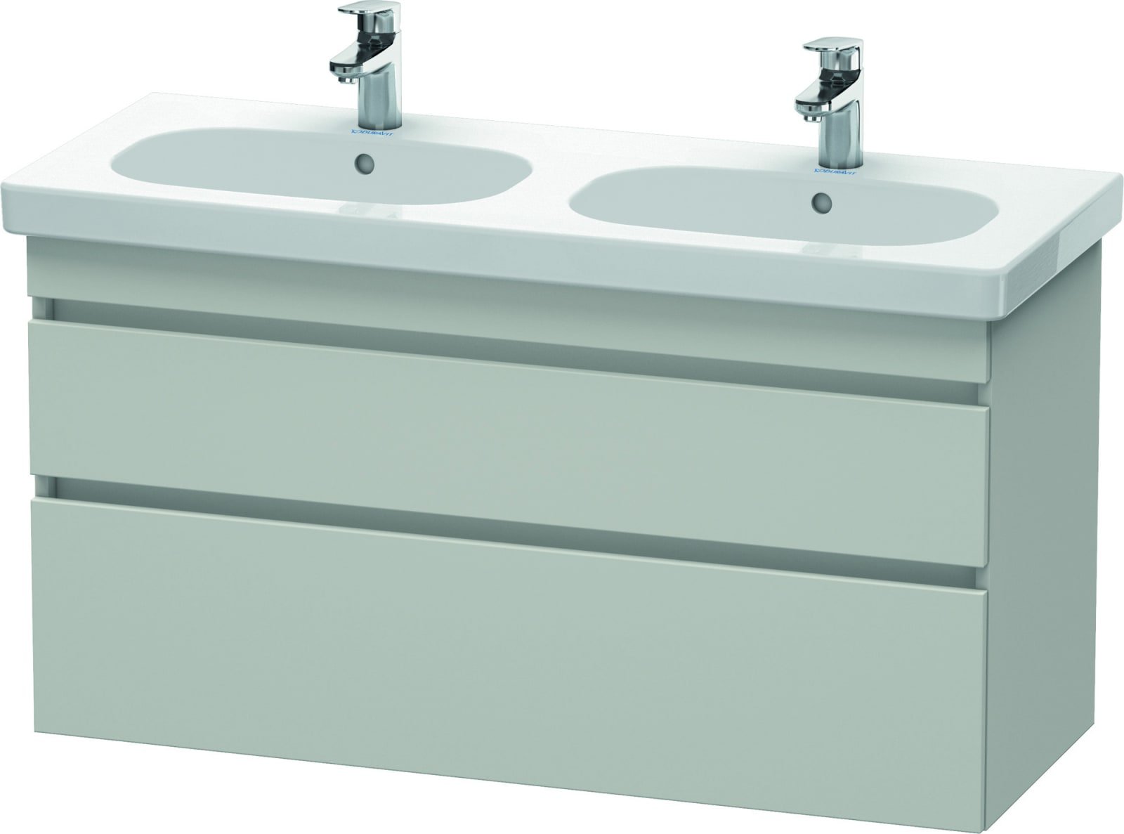 Duravit Wastafelonderbouw DuraStyle#034812 453 x 1150x 610 Betongrijs mat