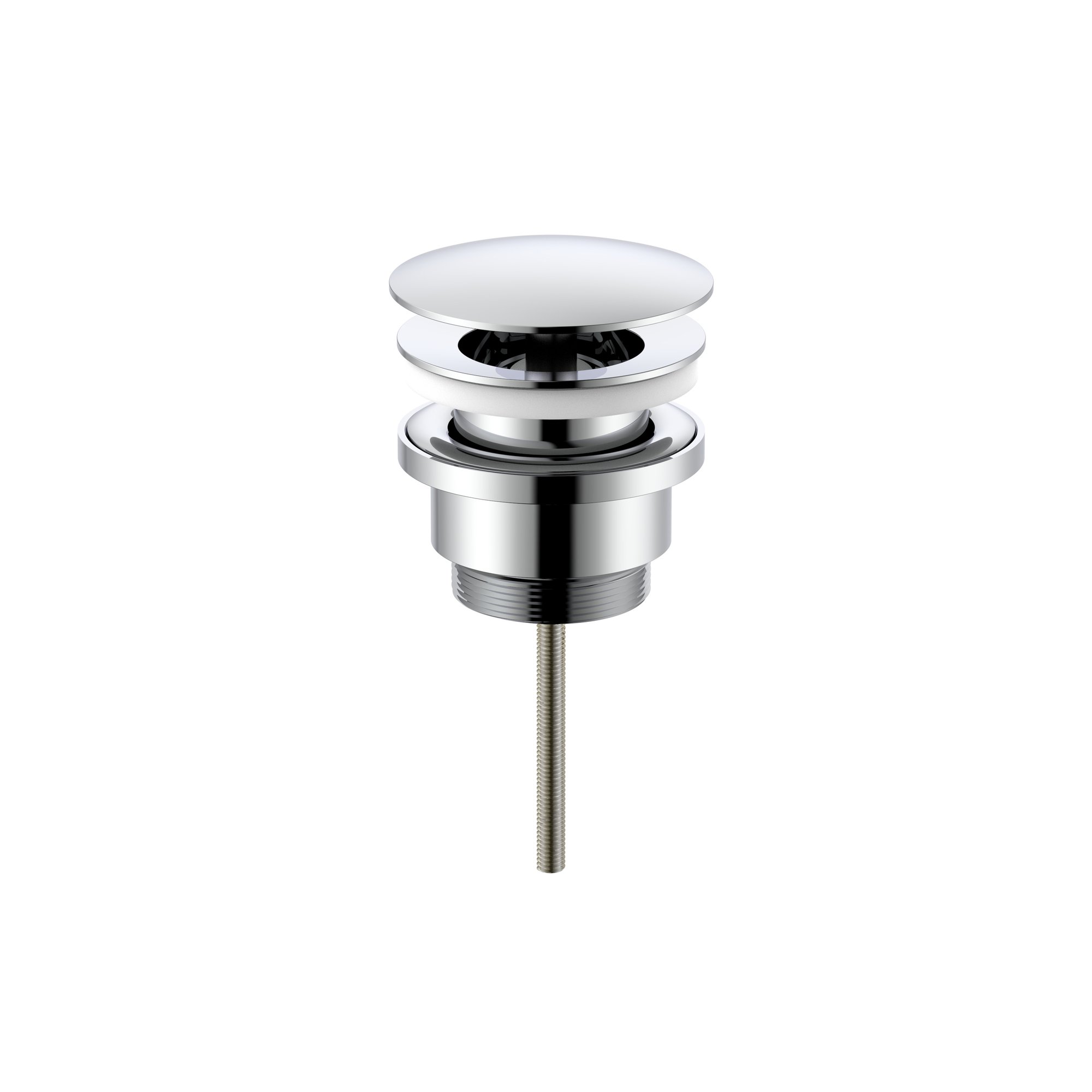 UNIFORMA AFVOERPLUG - ALTIJD OPEN - CHROOM