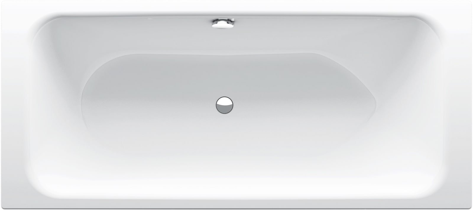 Bette BettePurista, Ligbad inbouw, rechthoekig, 52mm afvoer, 1800 x 800 x 450mm (LxBxH), wit