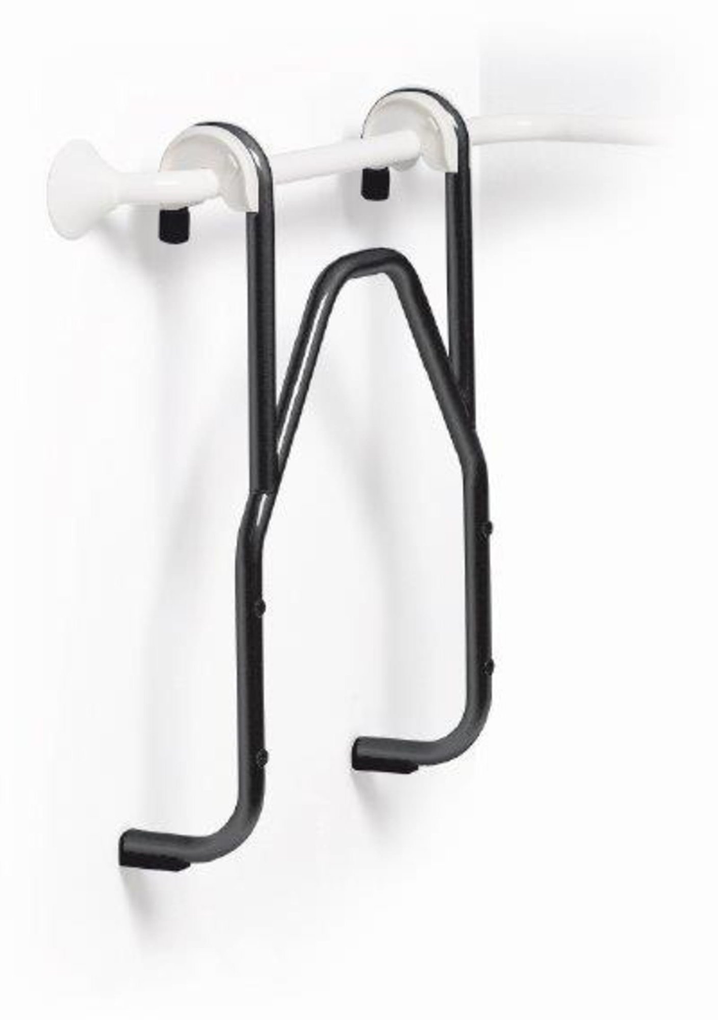 Linido hangend frame voor ergonomische douchezitting met rugleuning, antraciet