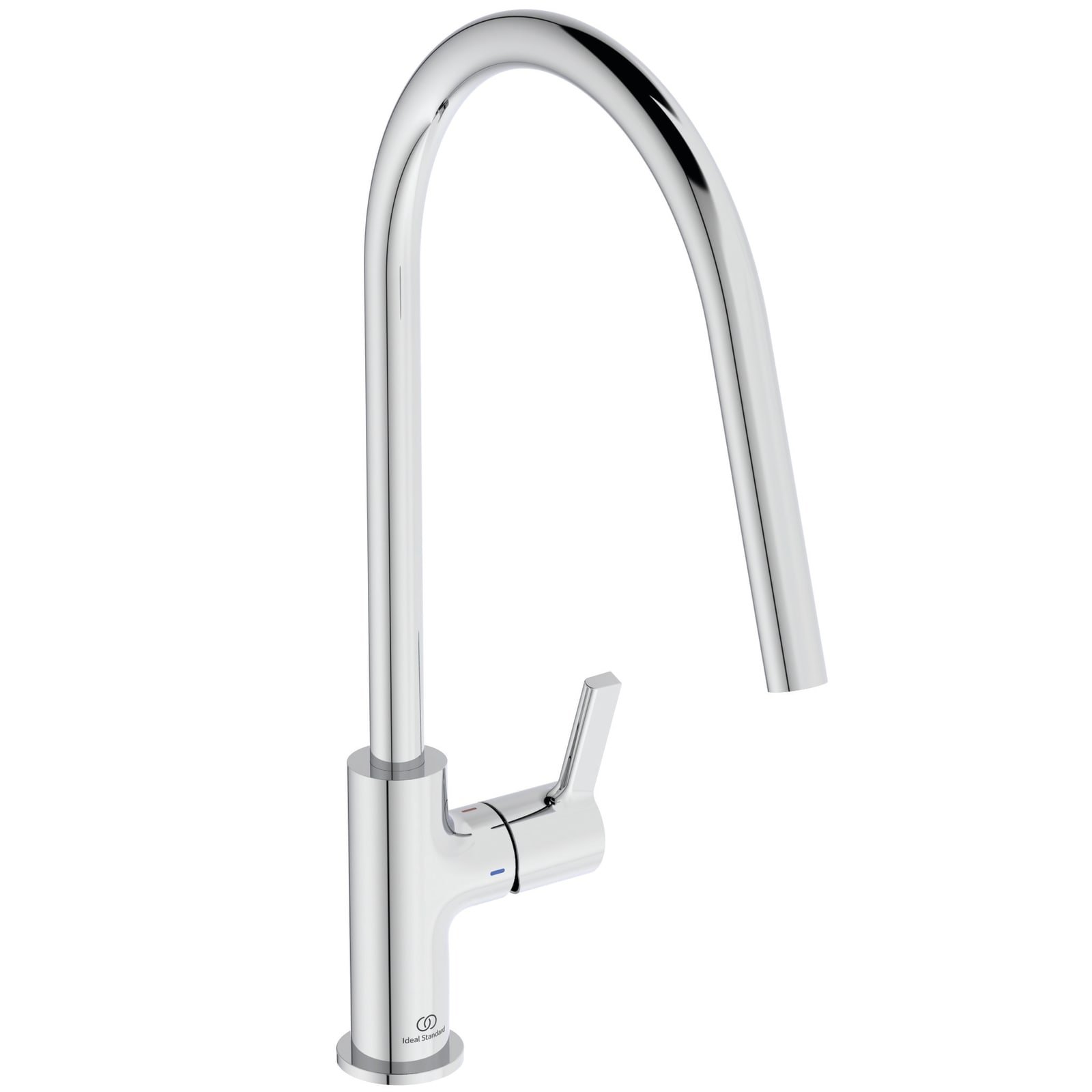 GUSTO | KEUKENMENGKRAAN 105X287X422 MM, CHROOM, 9 L/MIN