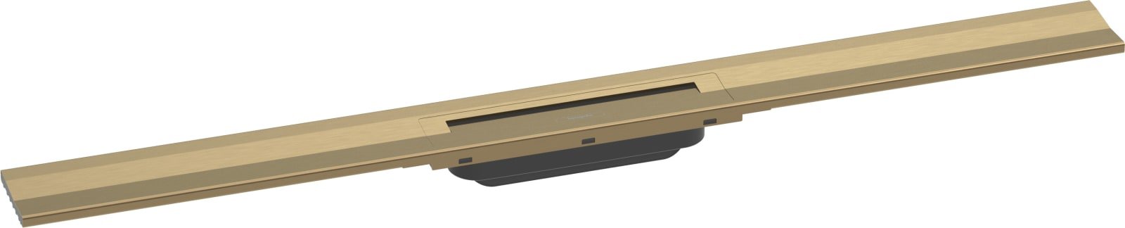Hansgrohe RainDrain Flex rechte douchegoot 900 inkortbaar wandmontage Brushed Bronze