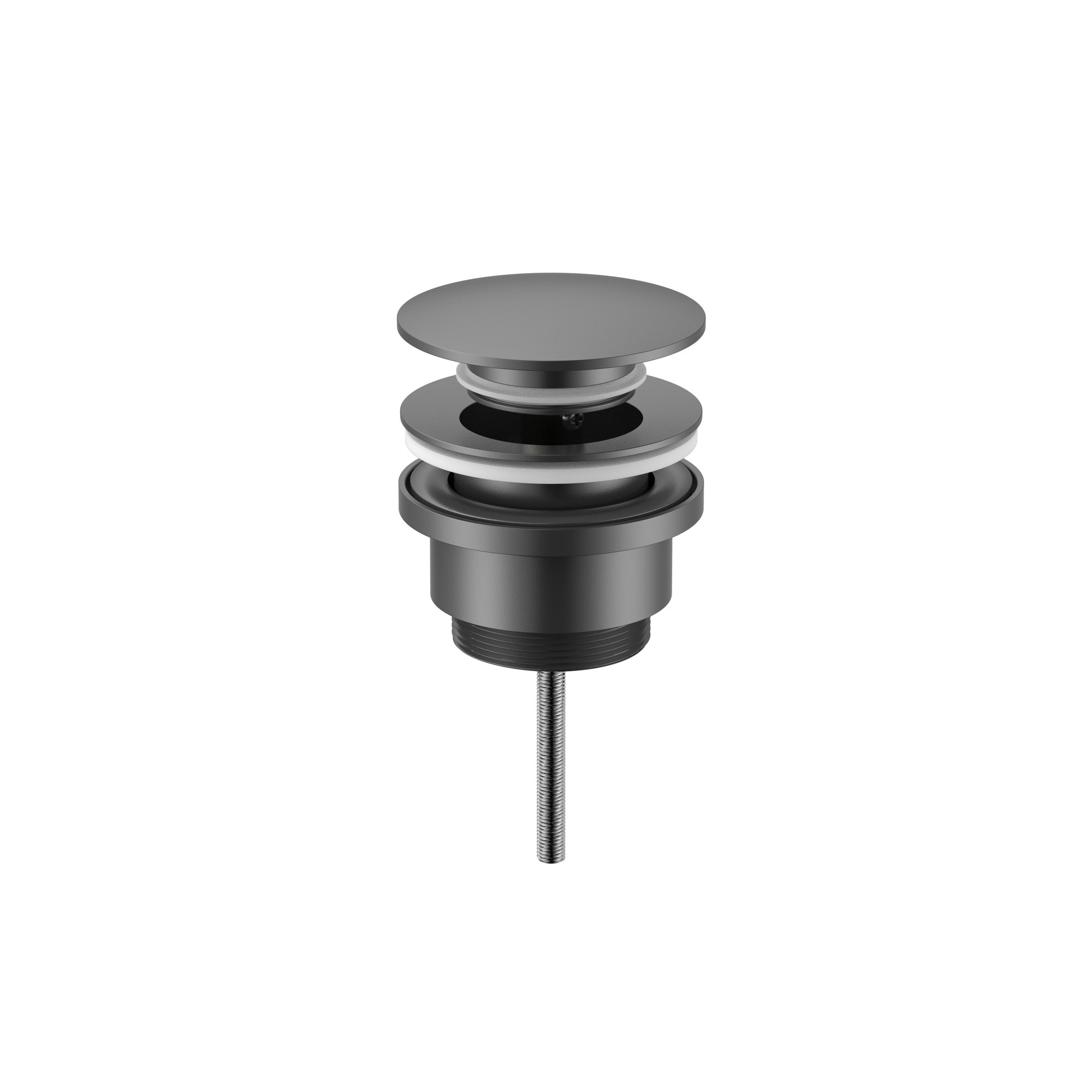 UNIFORMA AFVOERPLUG - CLICK WASTE - GUNMETAL (PVD)