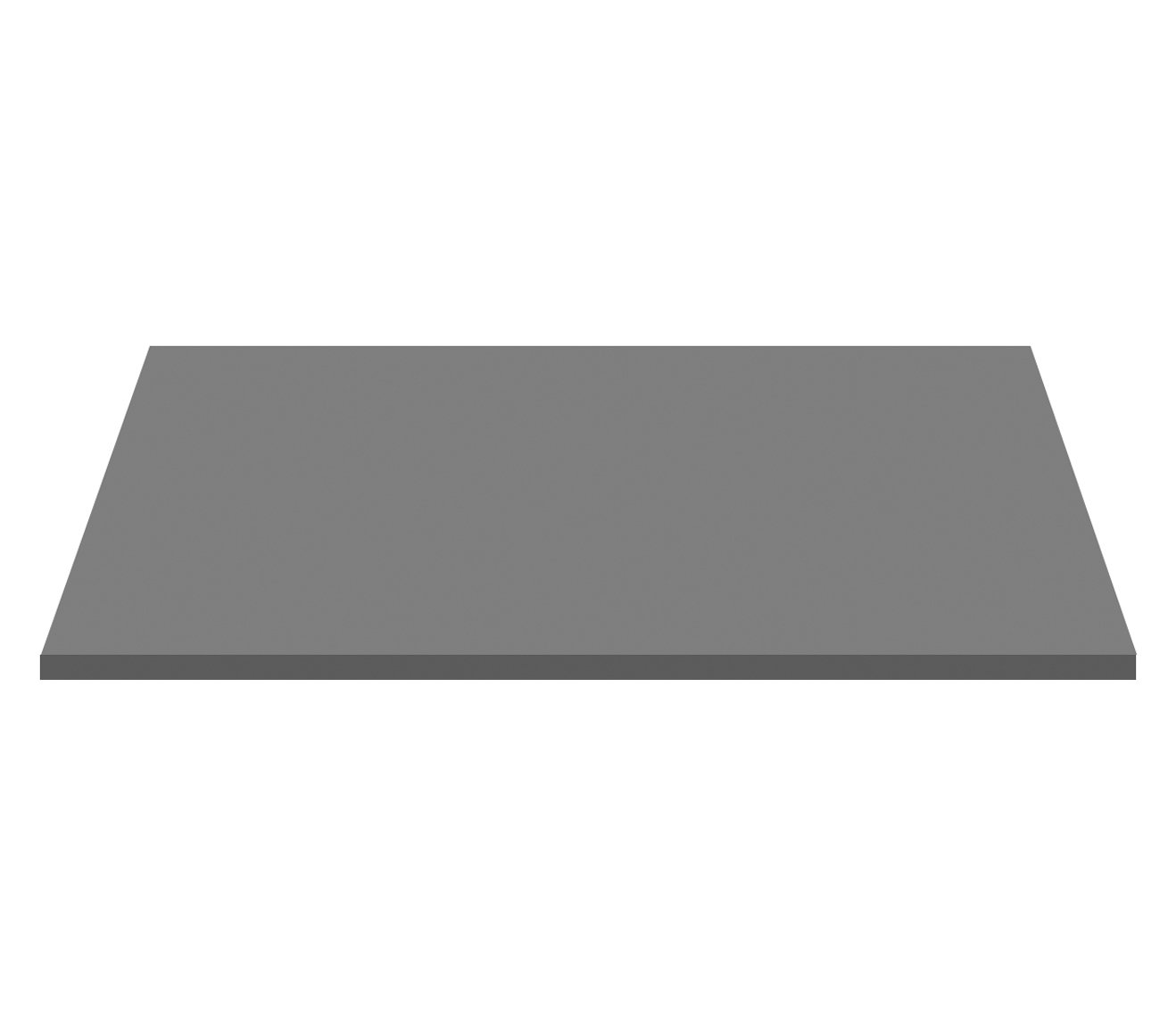 ALONI WASTAFELTABLET MDF (96.4X45.5X2.6 CM) - MAT GRIJS