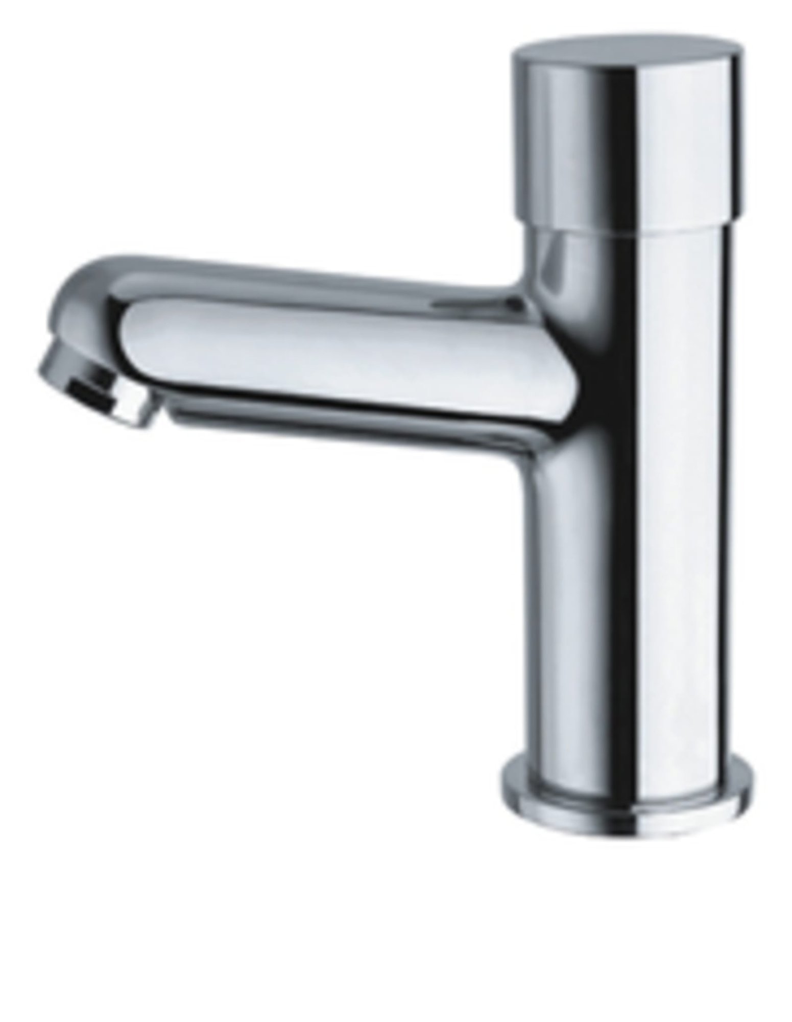 Raminex Quick 4 fonteinkraan zelfsluitend. Chroom.