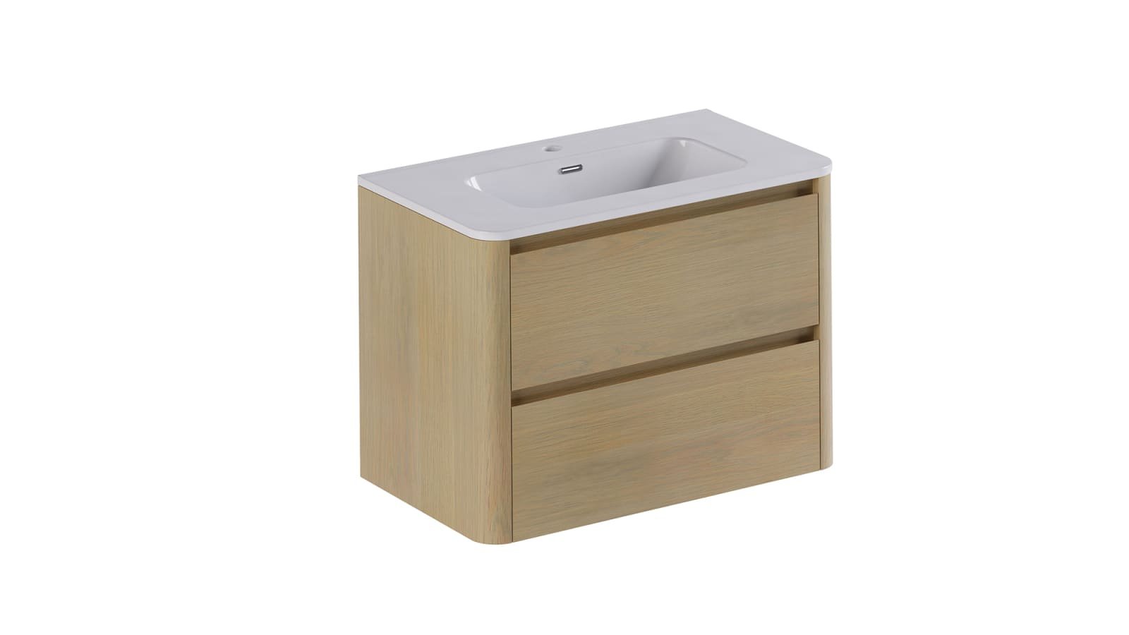 BLUE LIV ONDERBW+ WSTAFEL RND 81CM L.OAK