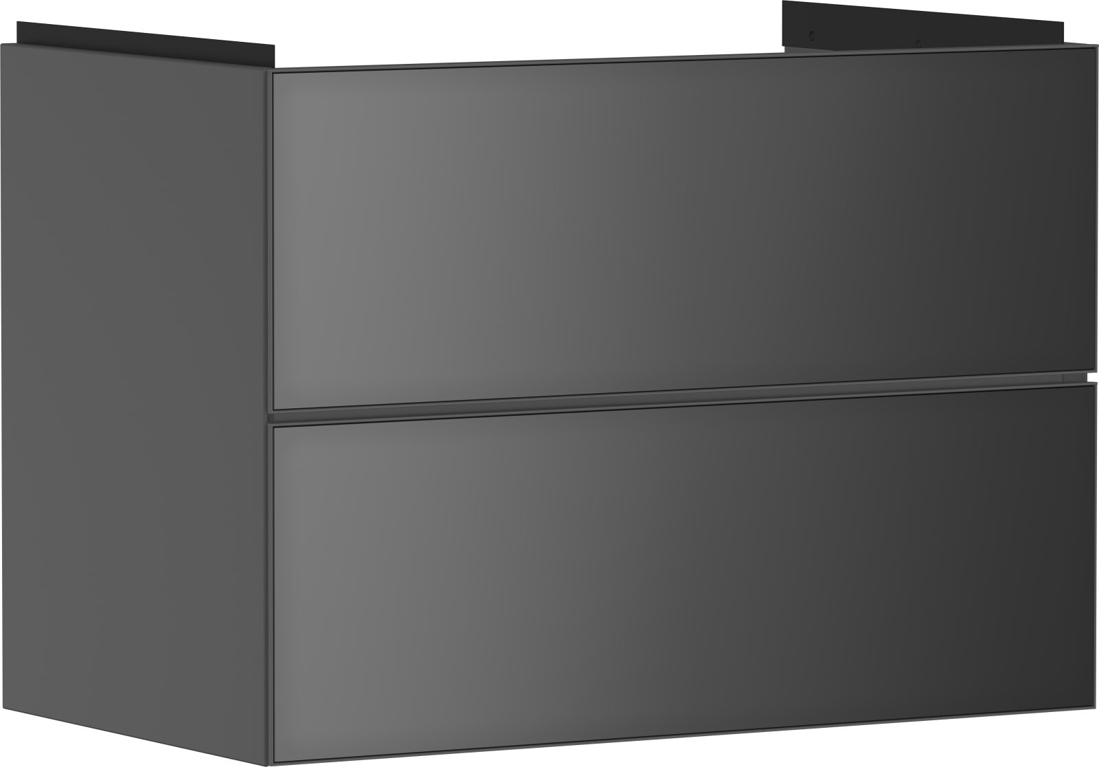 Hansgrohe Xevolos E meubel Slate Matt Grey 780/475 met 2 lades wastafel