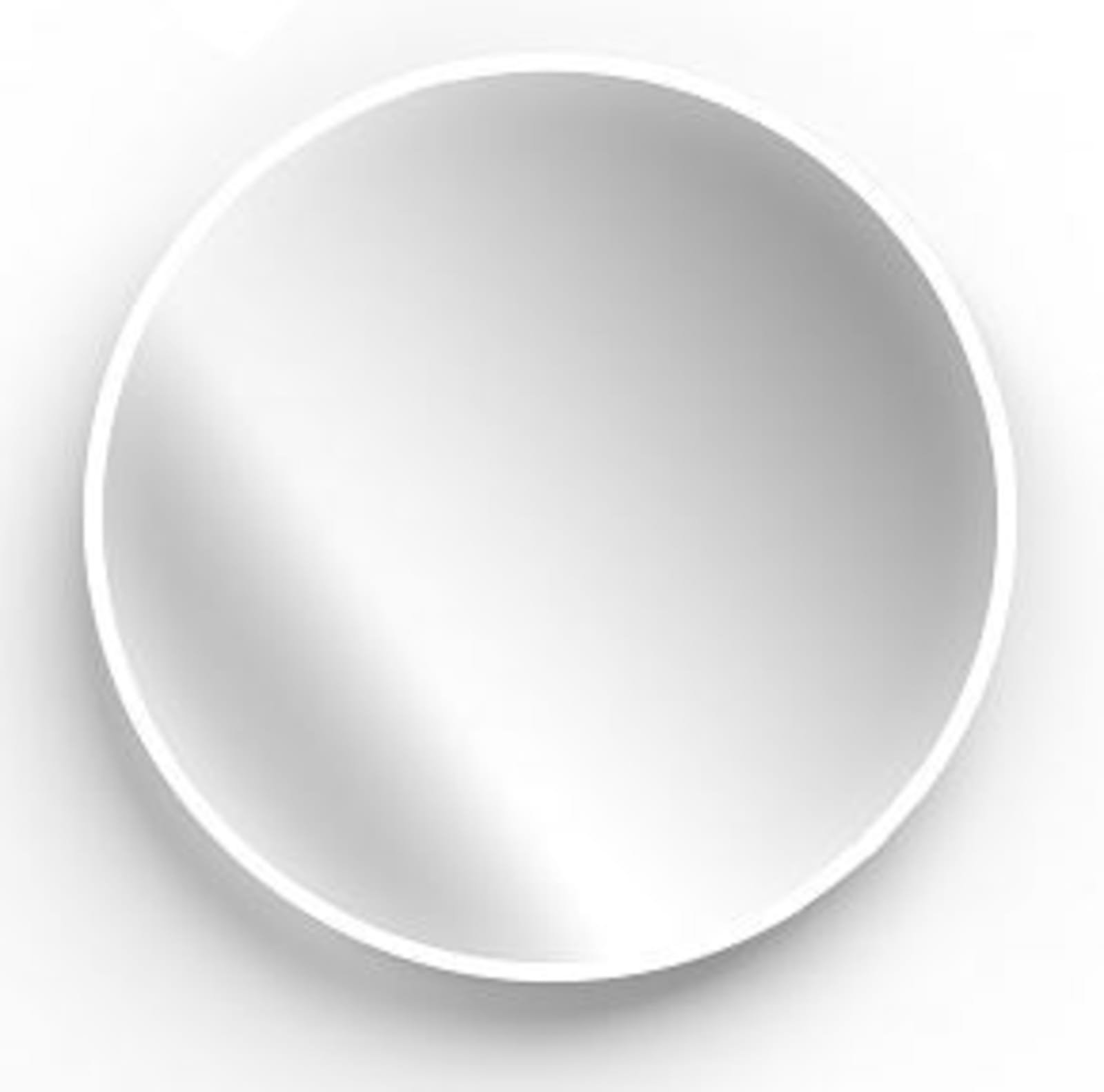 Sanijura Sun Light ronde spiegel 50 cm met geïntegreerde LED-verlichting en infraroodschakelaar.