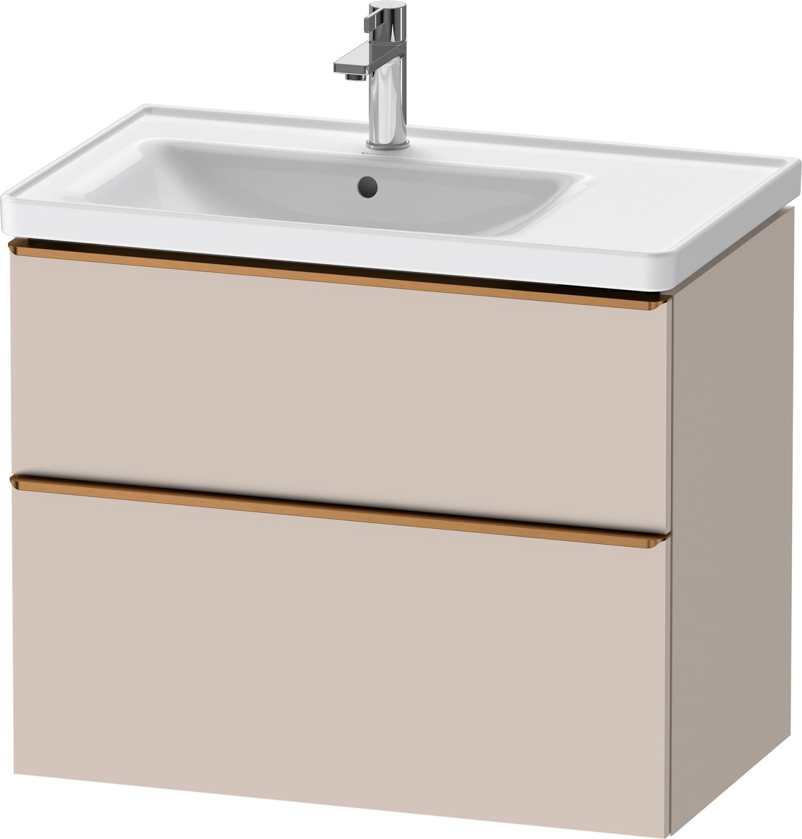 DURAVIT D-Neo Wastafelonderbouw hangend Taupe Mat (1200895822)