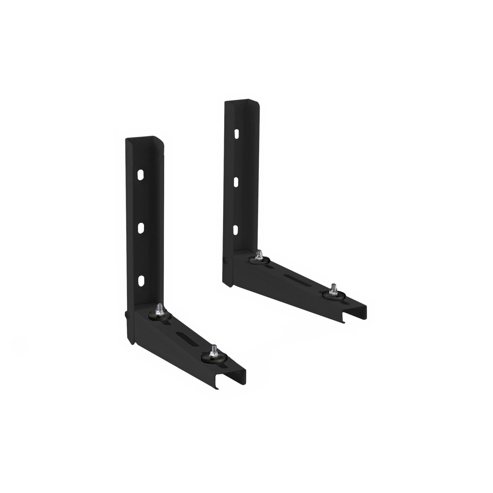 Canalit wandbeugelset 160kg, antraciet, 450x400mm